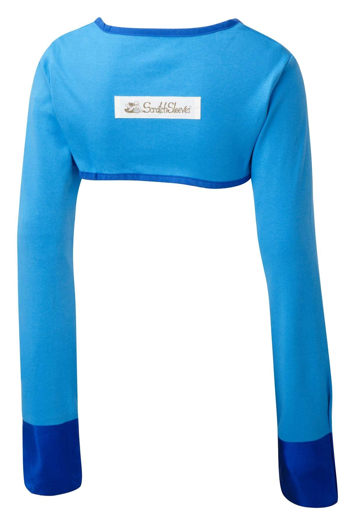 ScratchSleeves | Boys' Stay-On Scratch Mitts | Special Edition | Blue