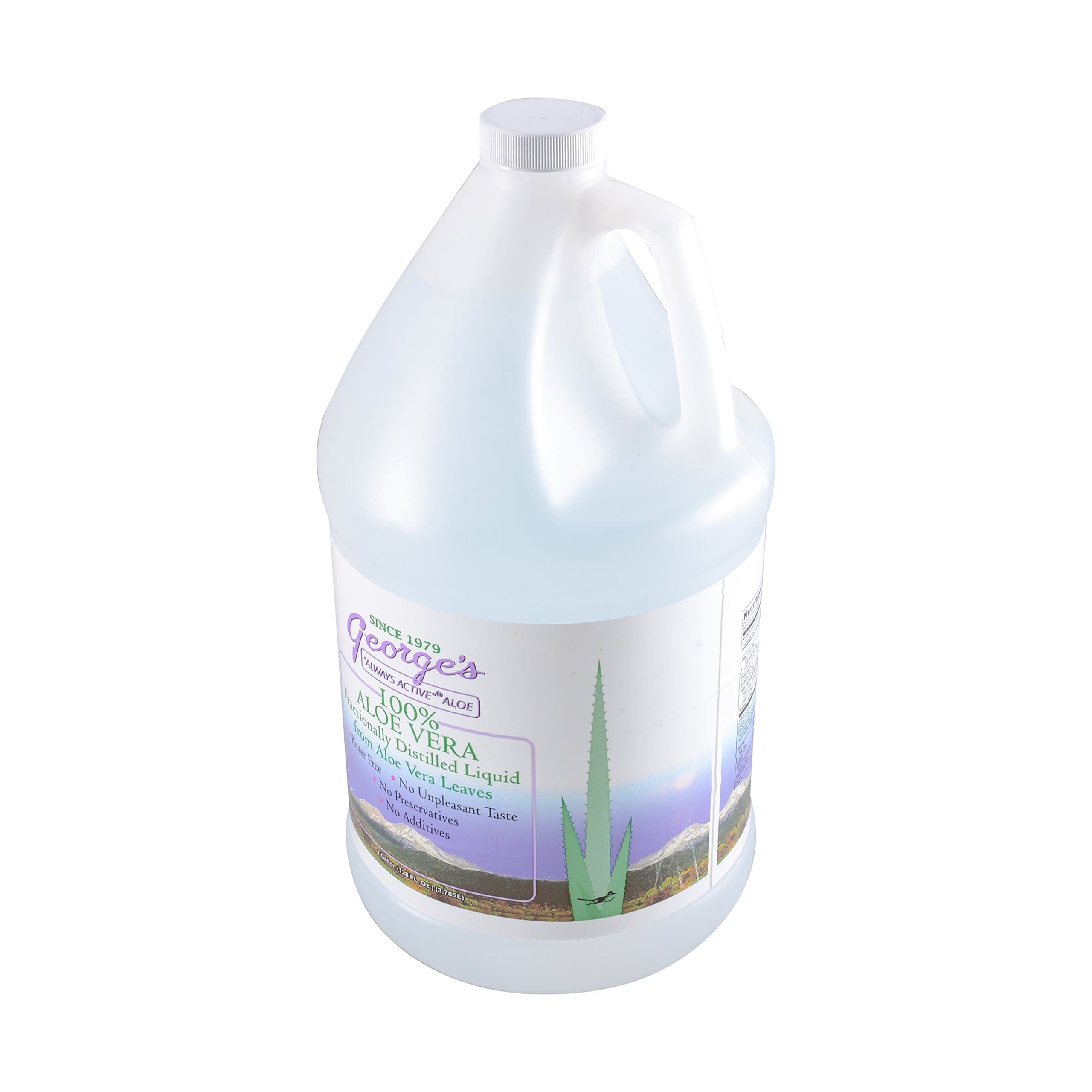 George's Aloe Vera Liquid Supplement, 128 oz