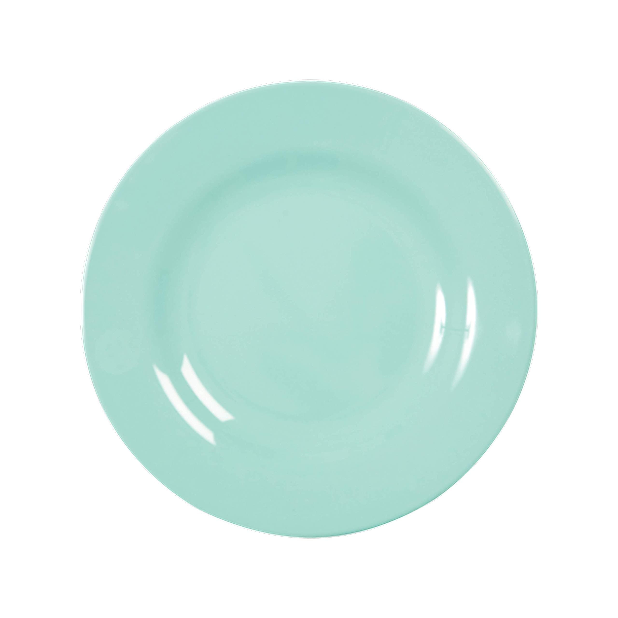 Rice Melamine Round Side Plate in Dark Mint PF2944