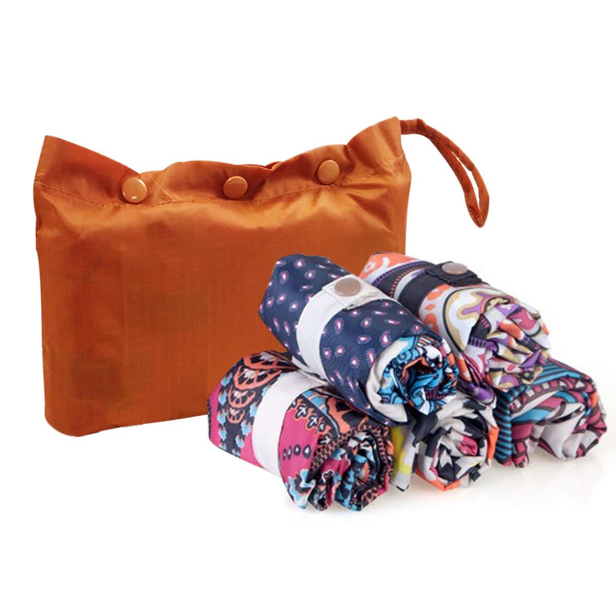 Envirosax Rolling Stone Pouch Grocery Bag, One Size, Multicolor