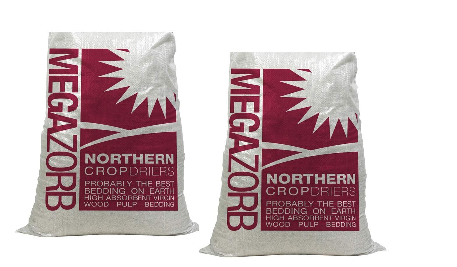 2 X Megazorb Animal Bedding 85 Litres