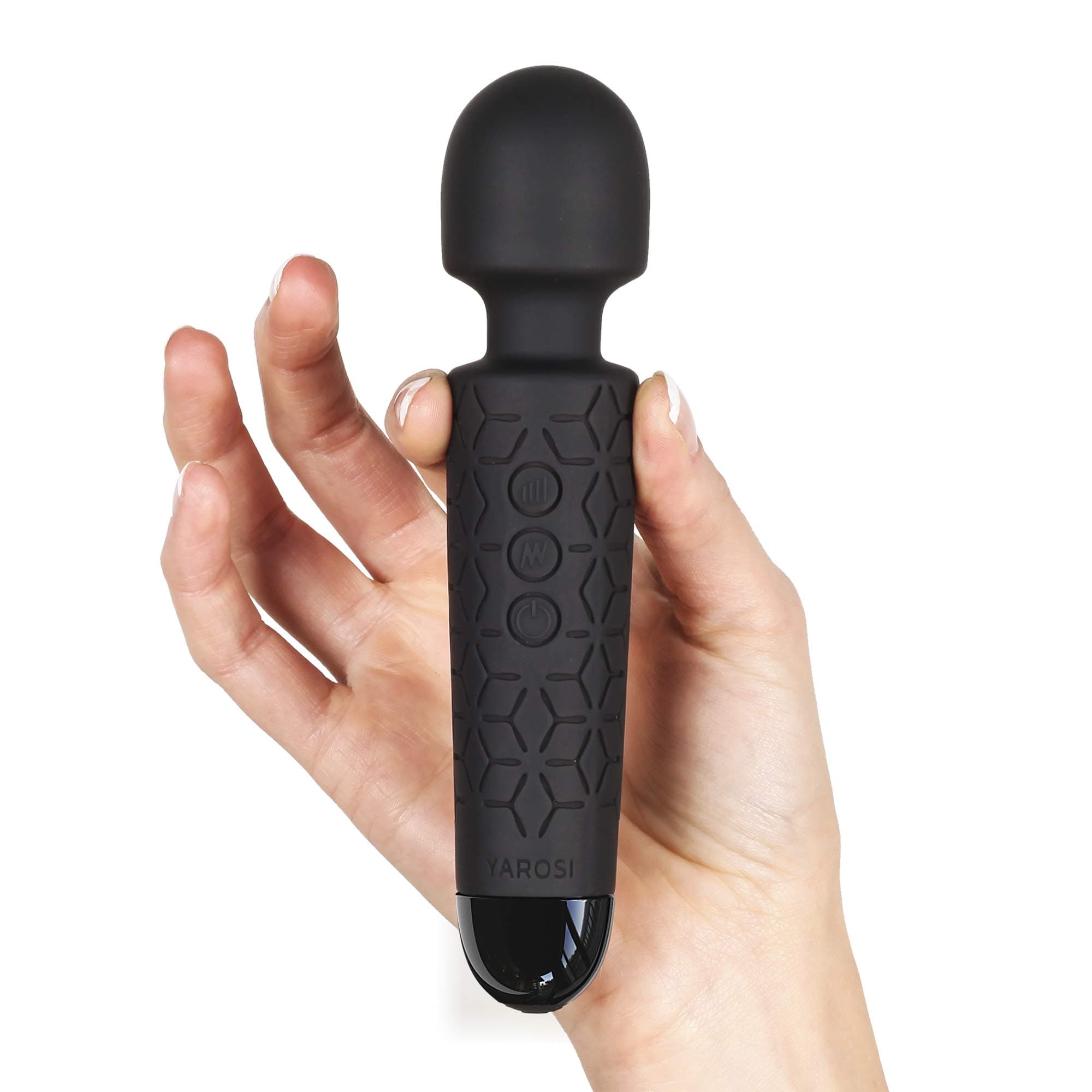 Yarosi Micro Battery Powered Body Massager, Black