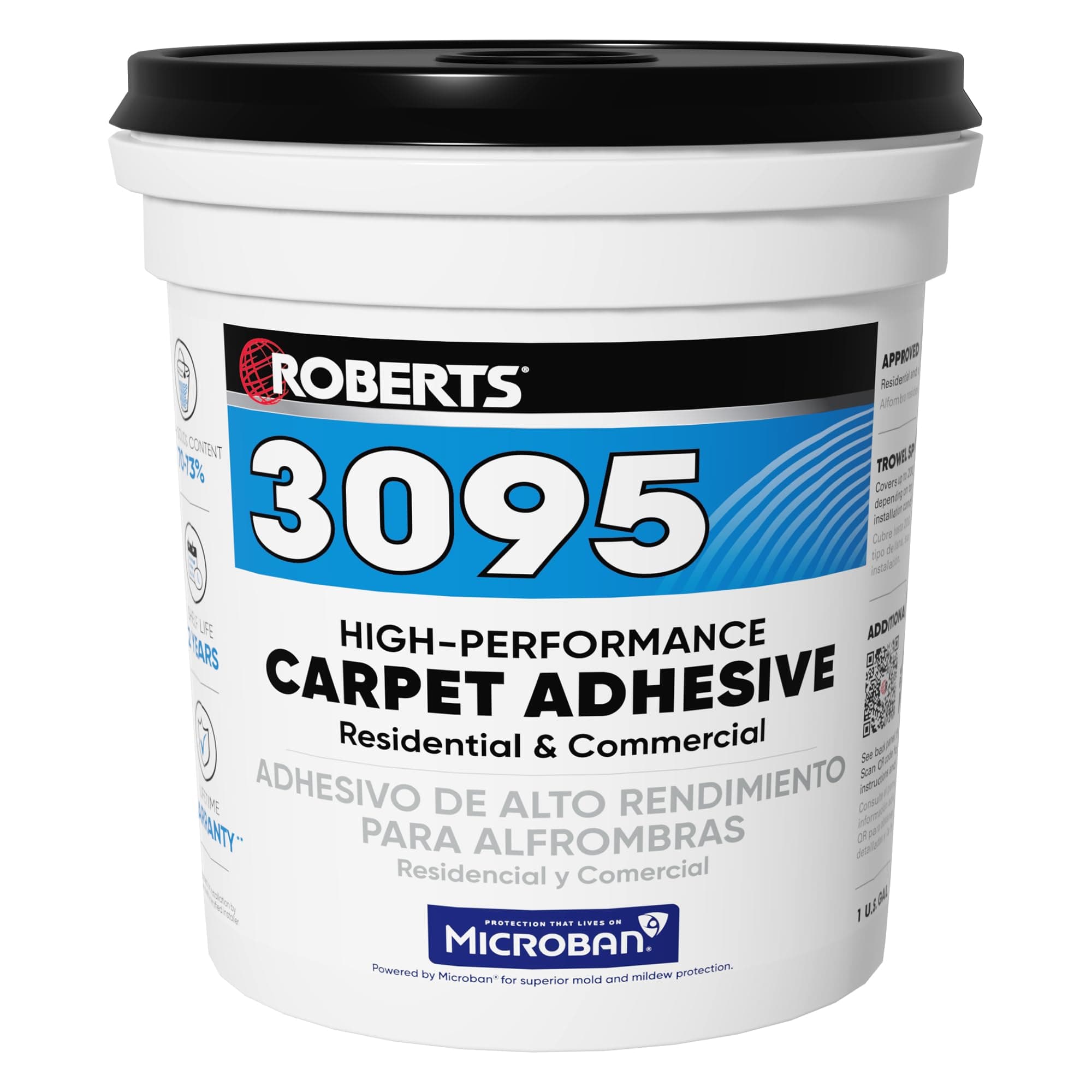ROBERTS 3095-1 1 Gallon Carpet Adhesive