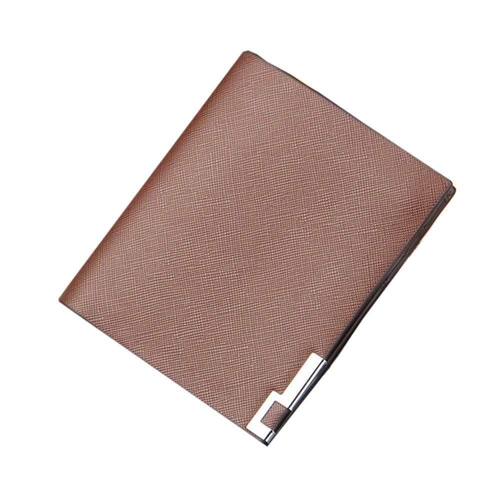 Strimm Slim Billfold Short Leather Wallet Front Pocket Card Holder Bifold Sleek Purse Case for Men, Boys