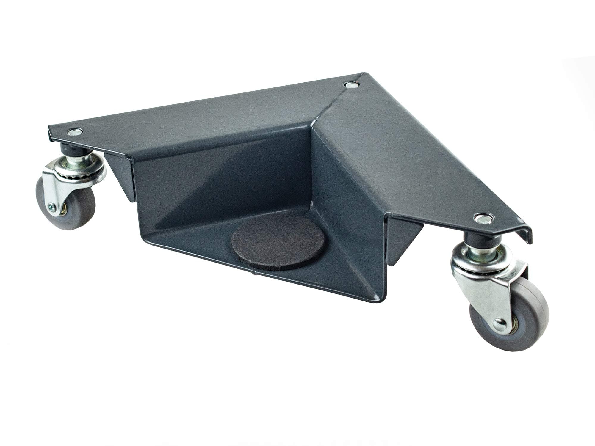 Pake Handling Tools - Low Profile Desk Cabinet Corner Mover Dolly Furniture Dollies 3 Wheel Dolly (Set of 4) 1320 lb. Capacity Quiet PU Roller Premium Ball Bearing Industrial Standard