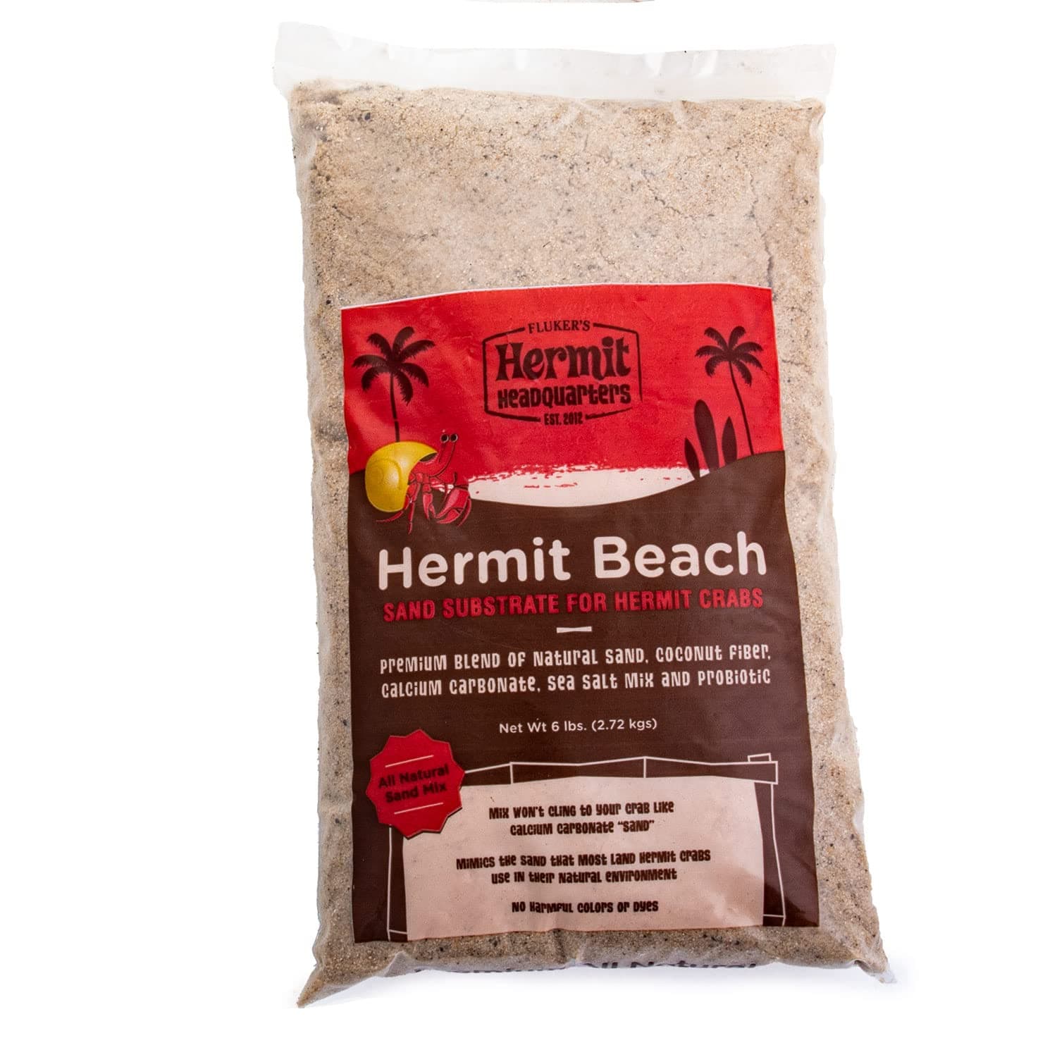 Fluker's All Natural Premium Sand Substrate Mixture for Hermit Crabs