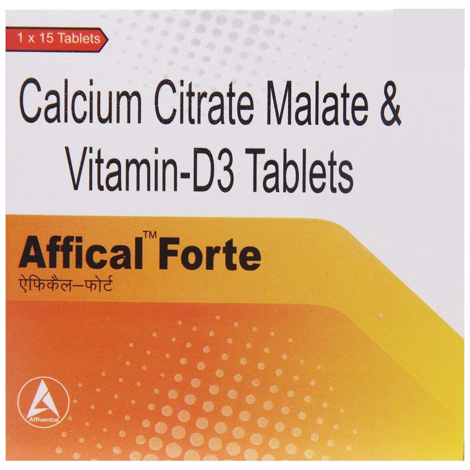Affical Forte - Strip of 15 Tablets