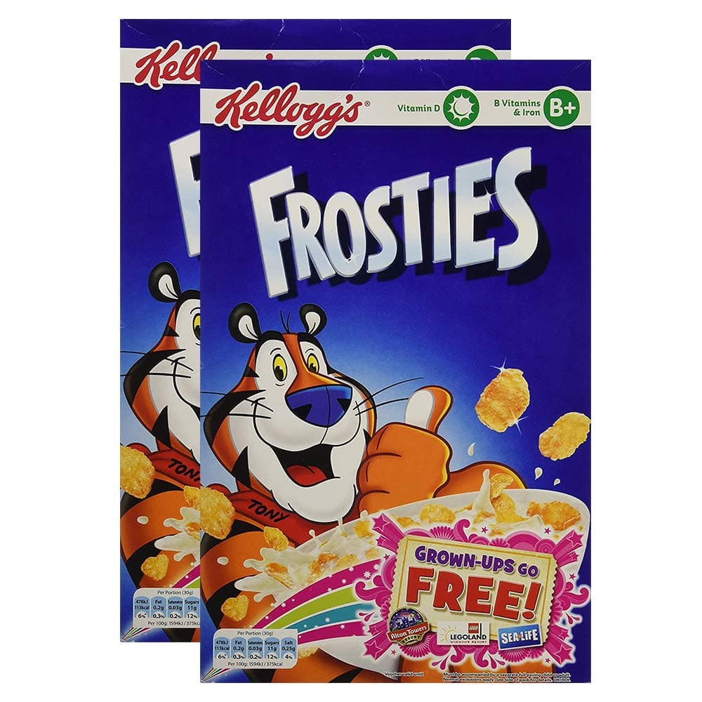 Frosties Cereal, 2 x 500 g