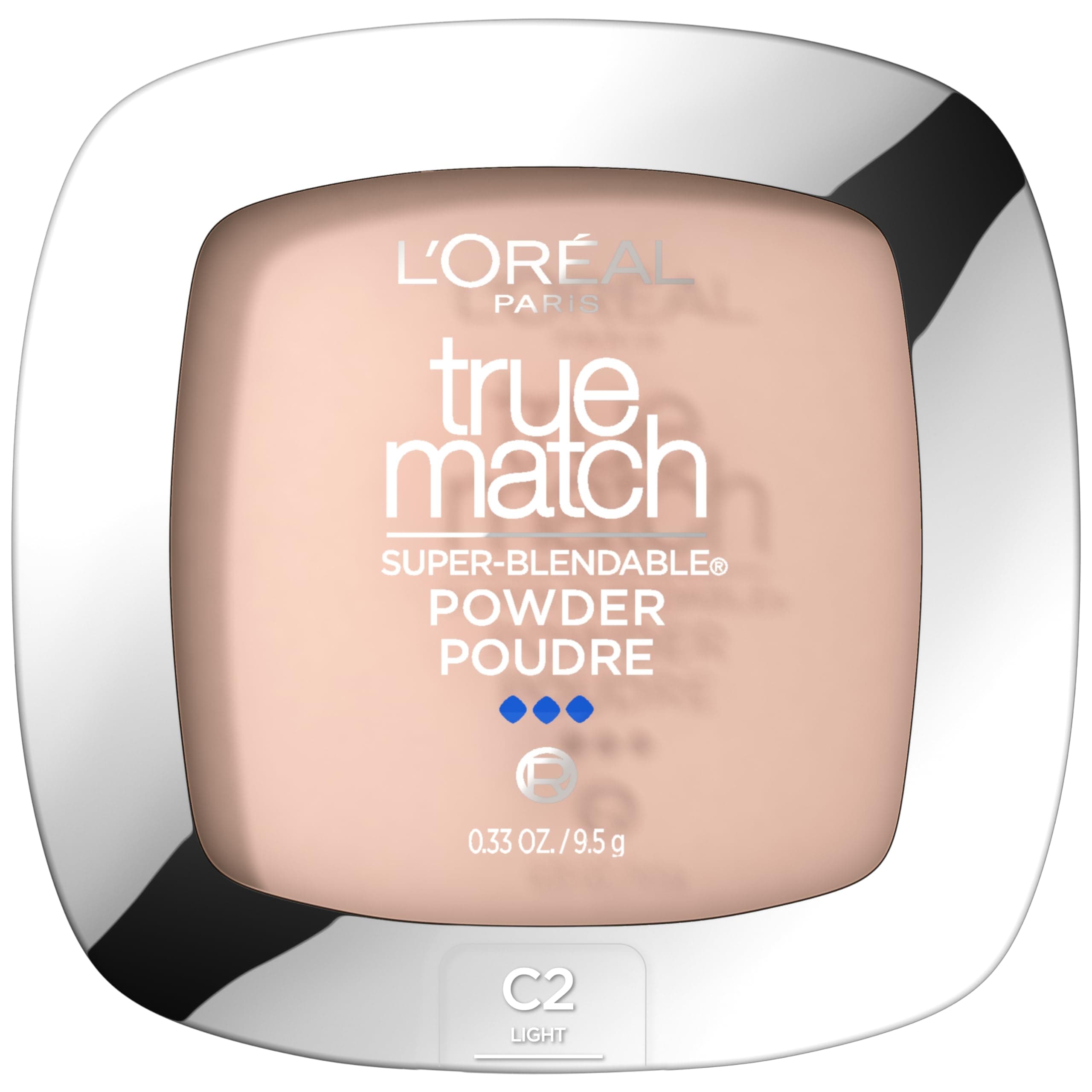 True Match Super-Blendable Powder by L'Oreal Paris Natural Ivory (c2) 9.5g