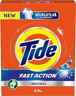 Fast Action Laundry Detergent Powder, 2.5 KG