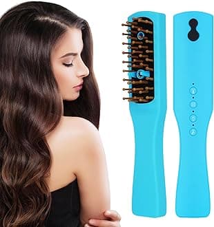 Intelligent Visual Scalp Comb - Hair Comb with Camera, Ultrasonic Electric Hair Brush, Promote Hair Growth, HD Scalp Monitoring, Hair Oil Applicator, Water Mist Hydration Maintenance