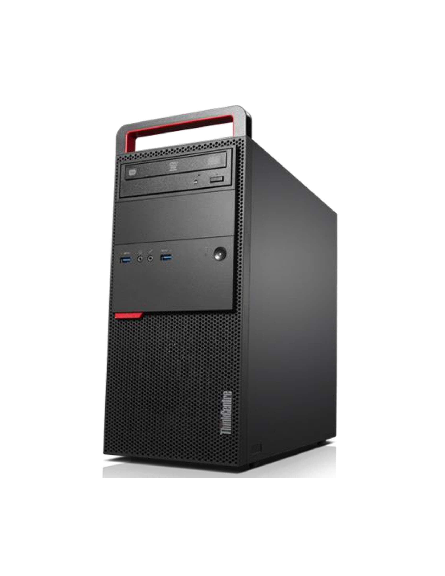 OEM Lenovo ThinkCentre M800 Tower Intel Quad Core i5-6500, 16GB RAM, 500GB Solid State Drive, Win 10 Pro Desktop