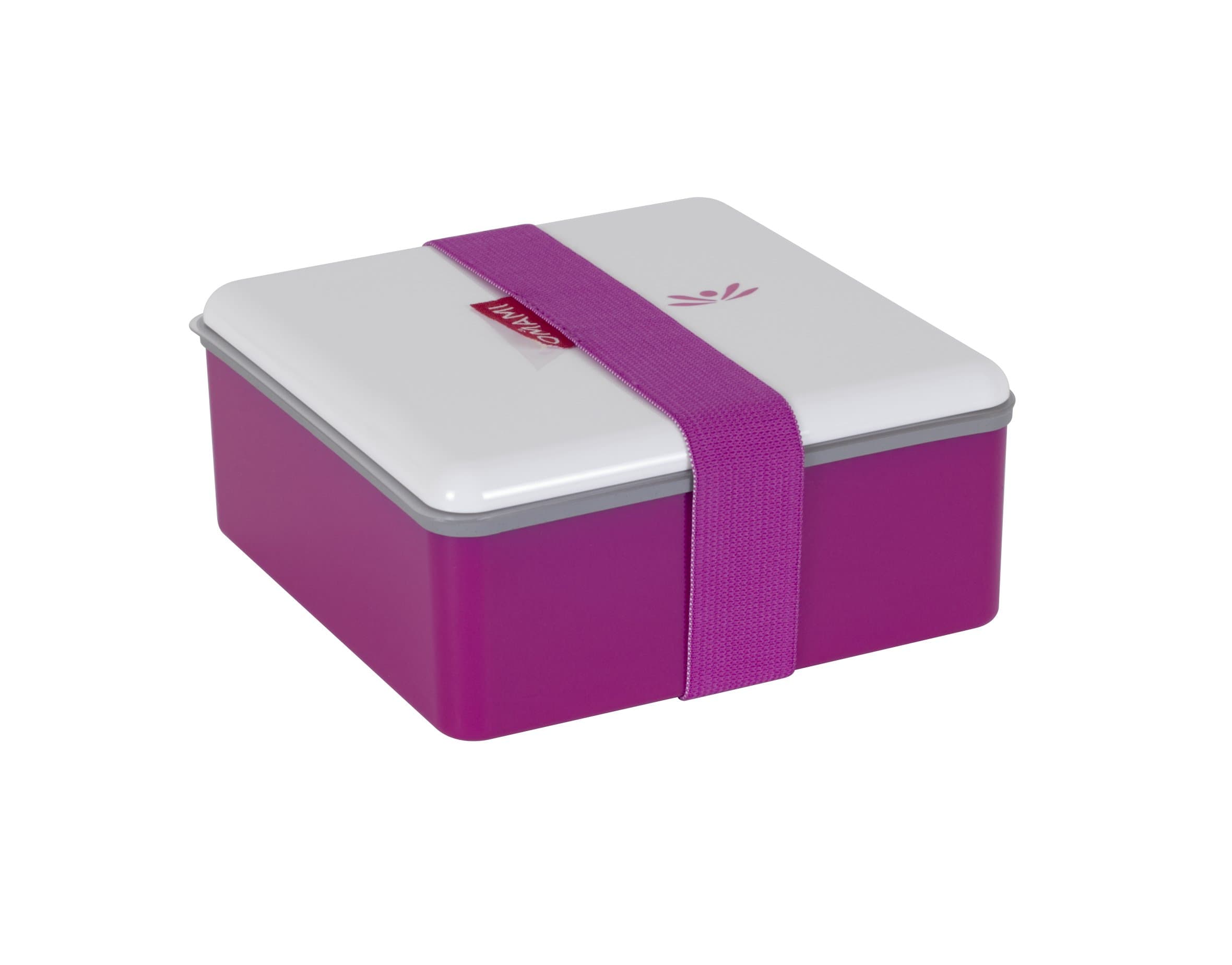 Omami Square 1.2-Quart Lunch Box, Pink