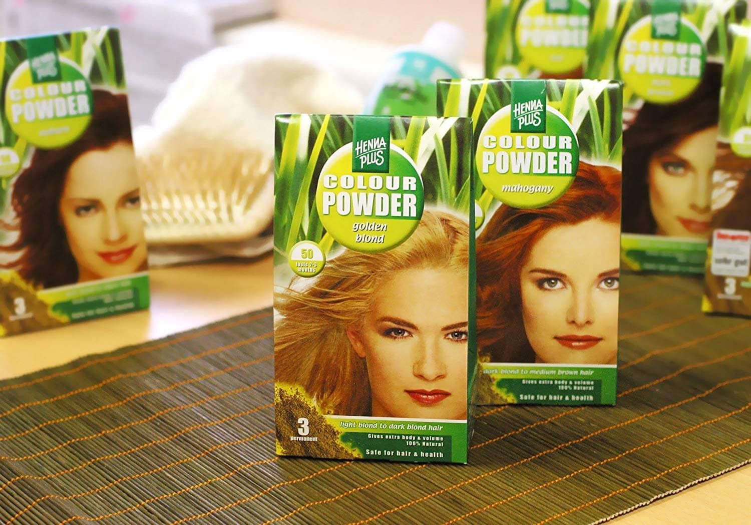 Henna Plus Colour Powder - hazelnut