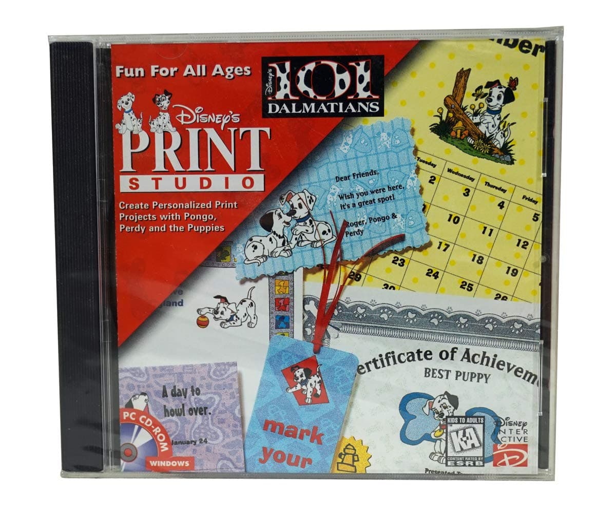 101 DALMATIANS PRINT STUDIO (Jewel Case)