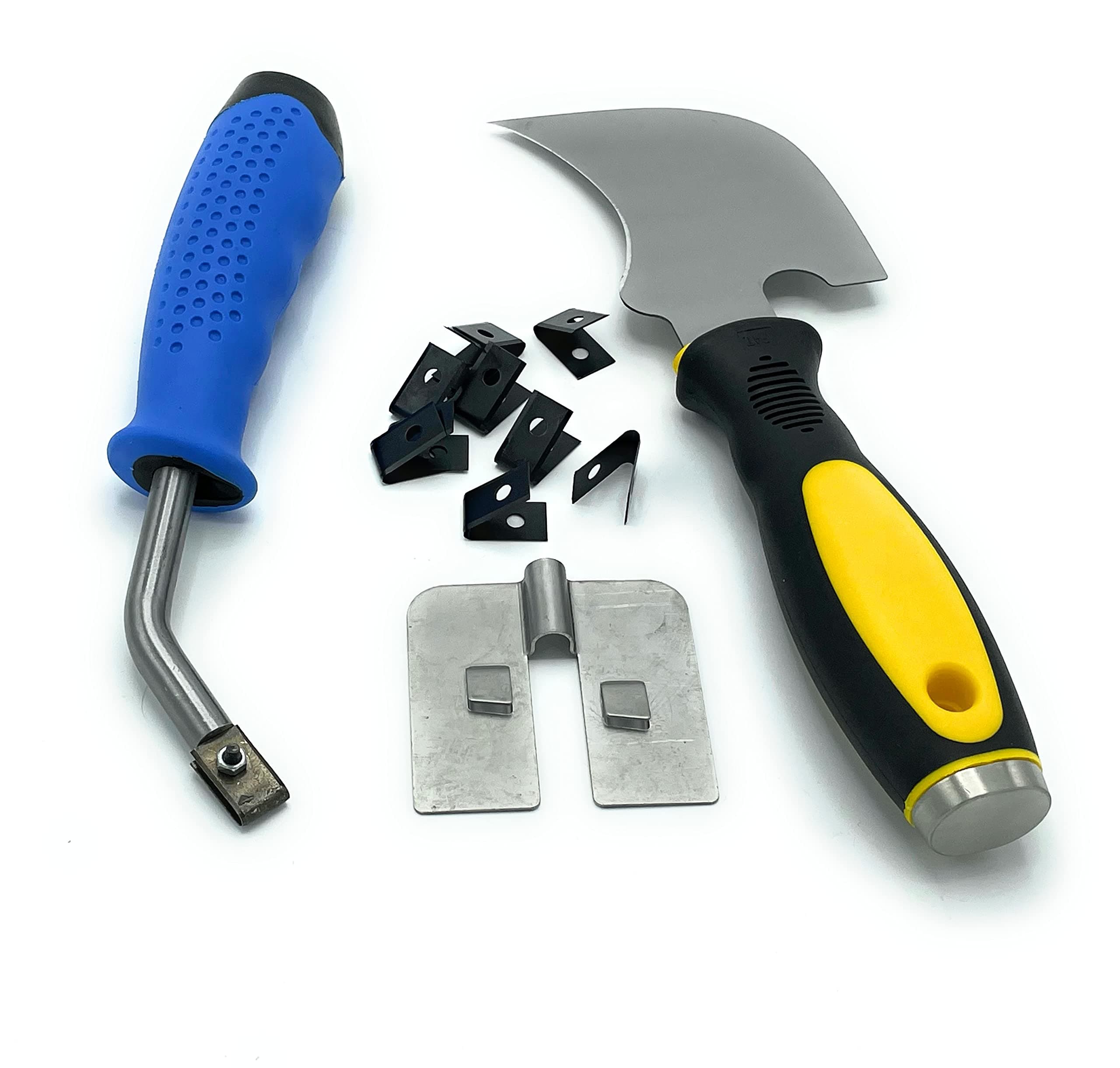 – CCA Vinyl Floor P U Grooving and Welding Tool kit, Complete with Stainless Steel Guide Sledge for Seaming Linoleum