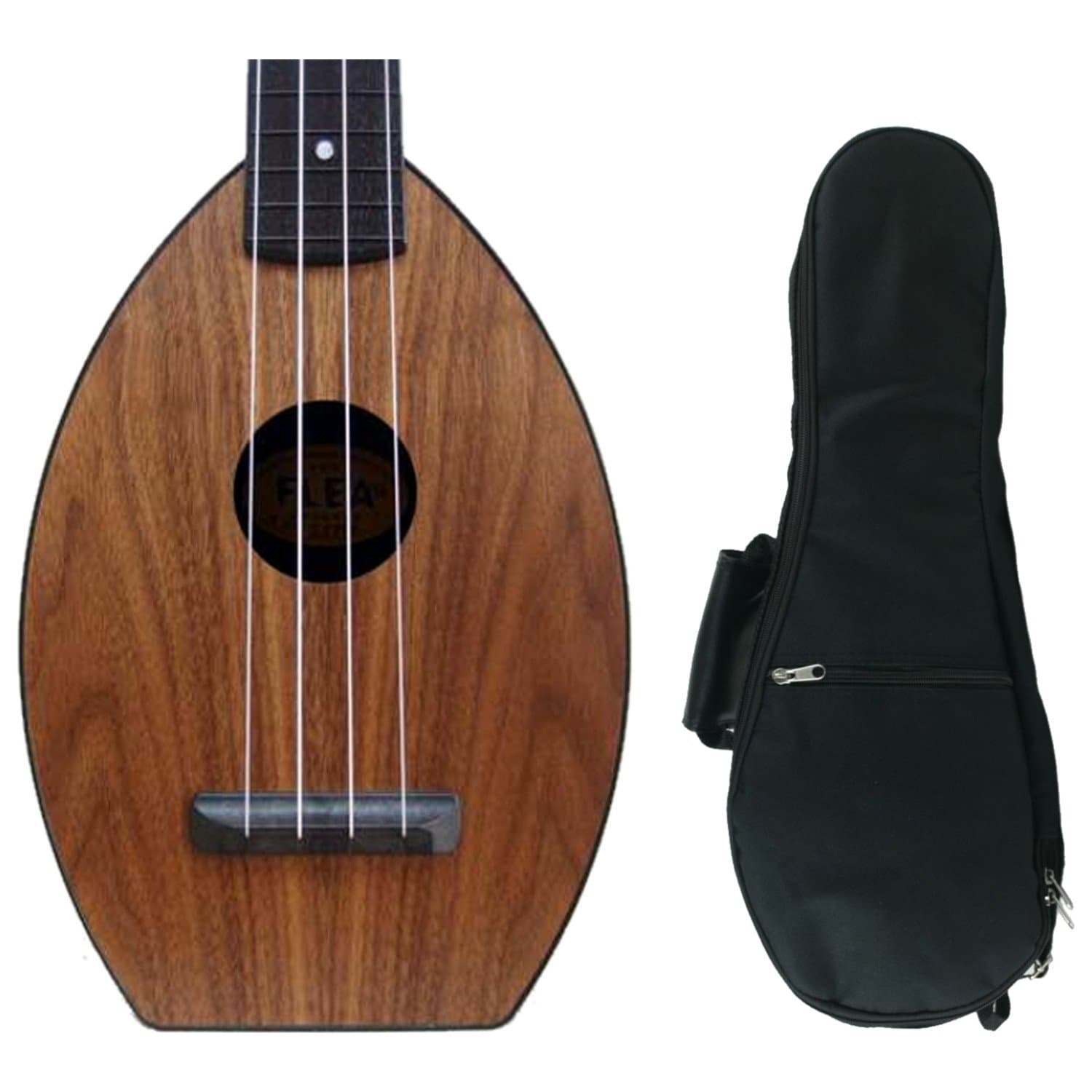 Magic Fluke Co Flea Standard Walnut Concert Ukulele w/Gig Bag