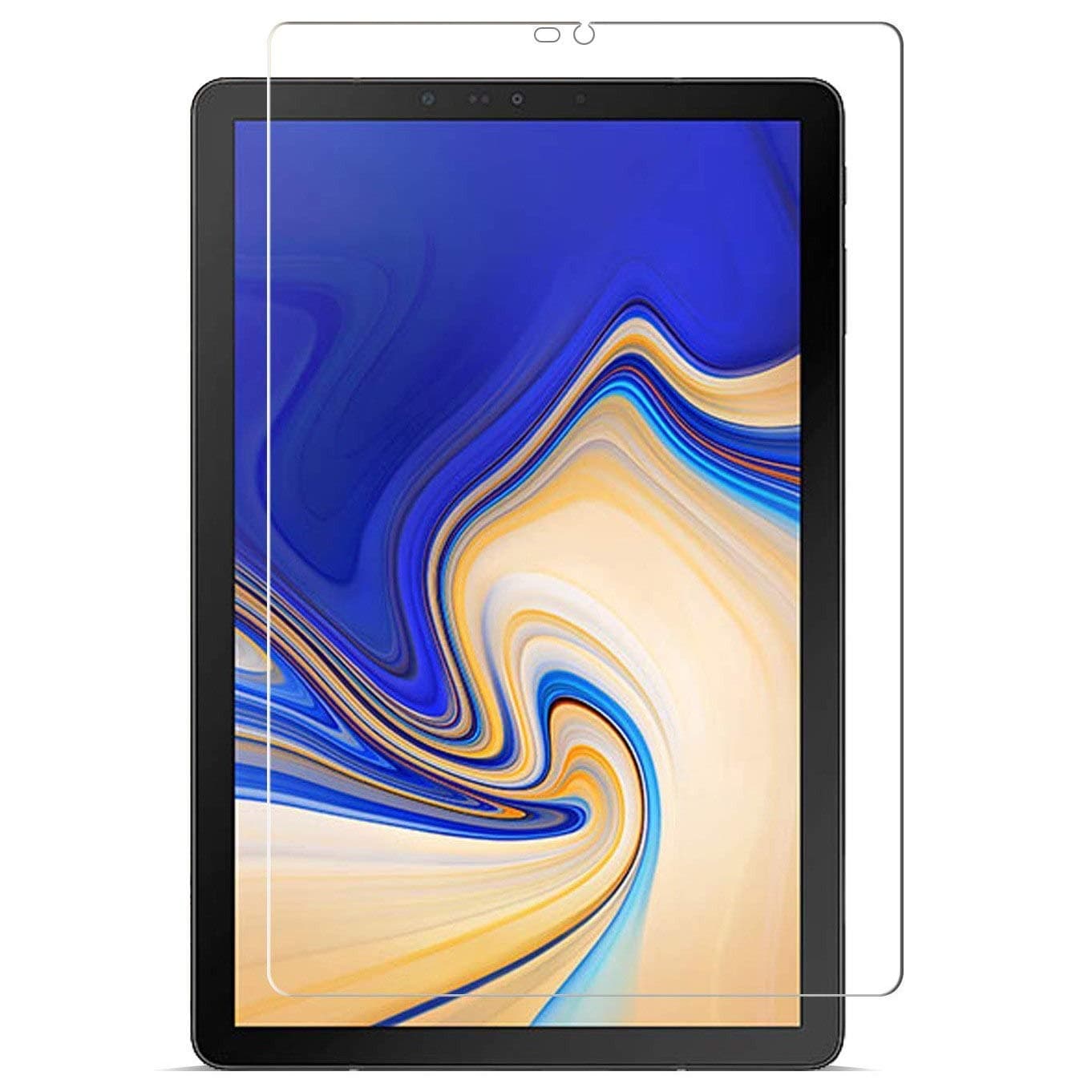 Tempered Glass Screen Protector for Samsung Galaxy Tab S4 SM-T835NZKAINS Tablet (10.5 inch) (SM-T830,SM-T835)