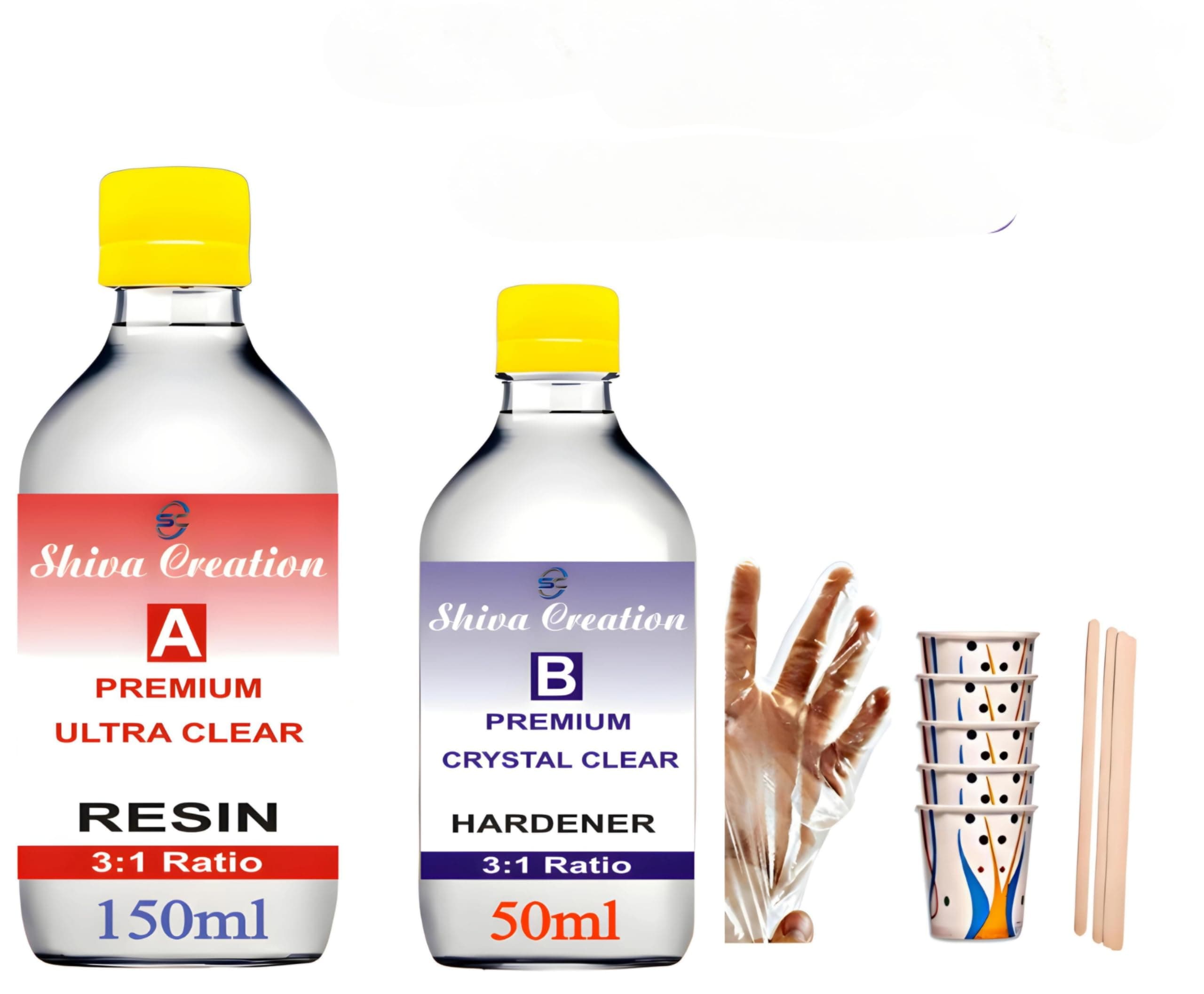 Crystal Clear Epoxy Resin Art Kit(200gms)