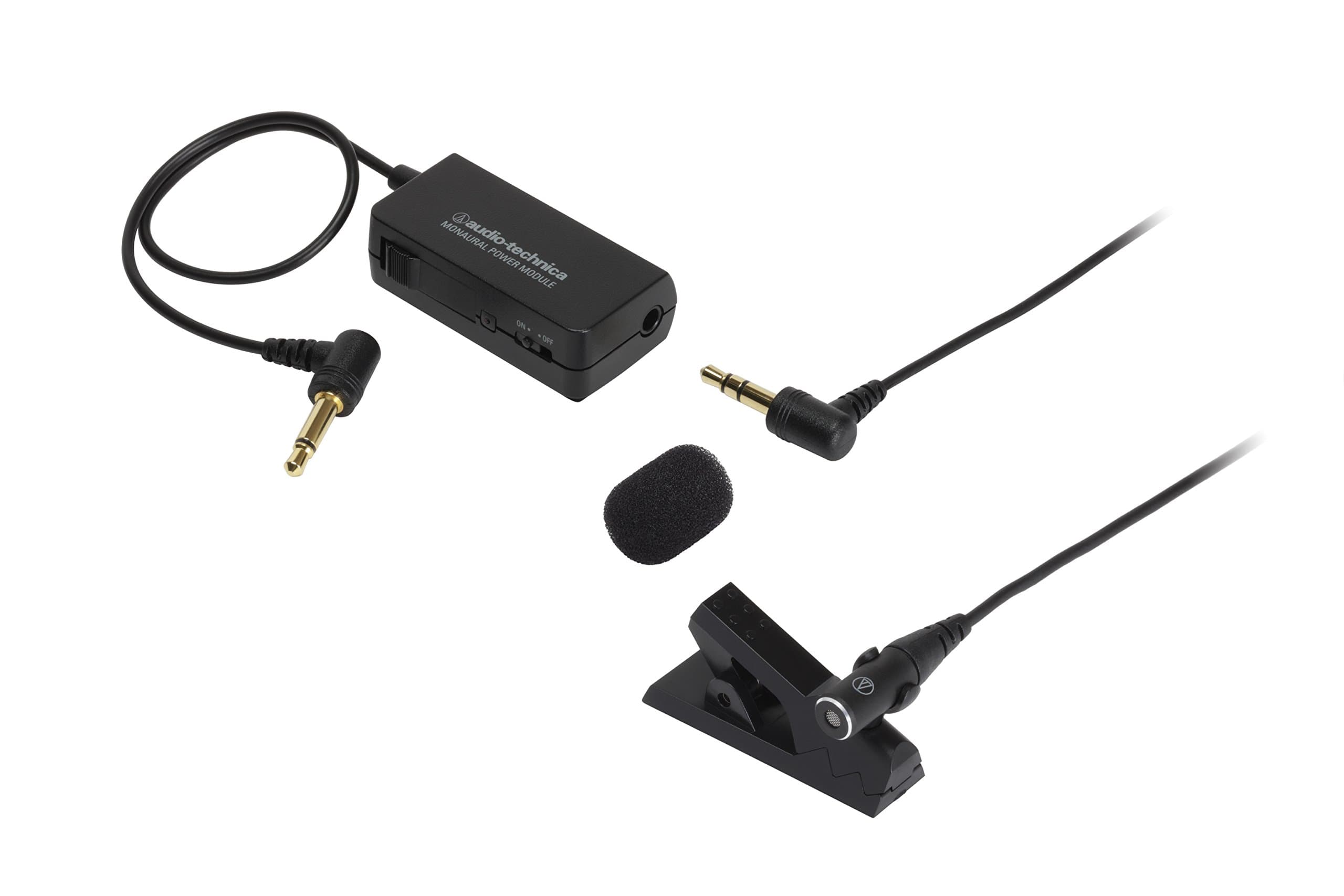 Audio-Technica1 Subminiature Mono Lavalier Electric Condenser Microphone