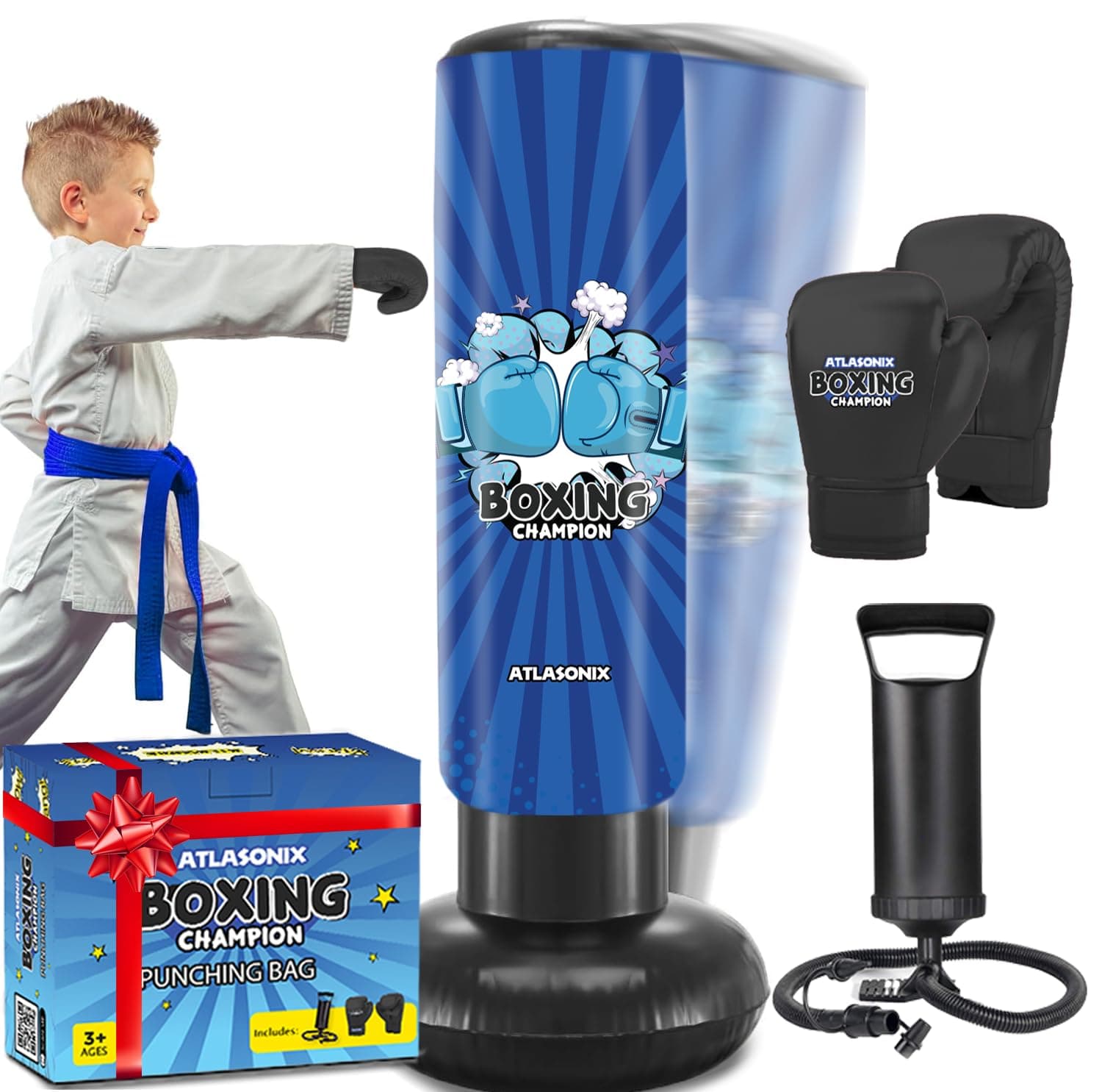 Atlasonix Punching Bag for Kids