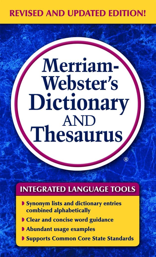 Merriam-Webster's Dictionary and Thesaurus Paperback – 22 May 2014