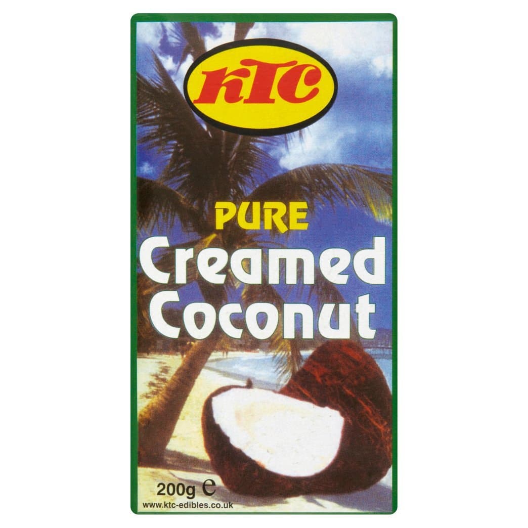 KTC Pure Creamed Coconut, 200 g