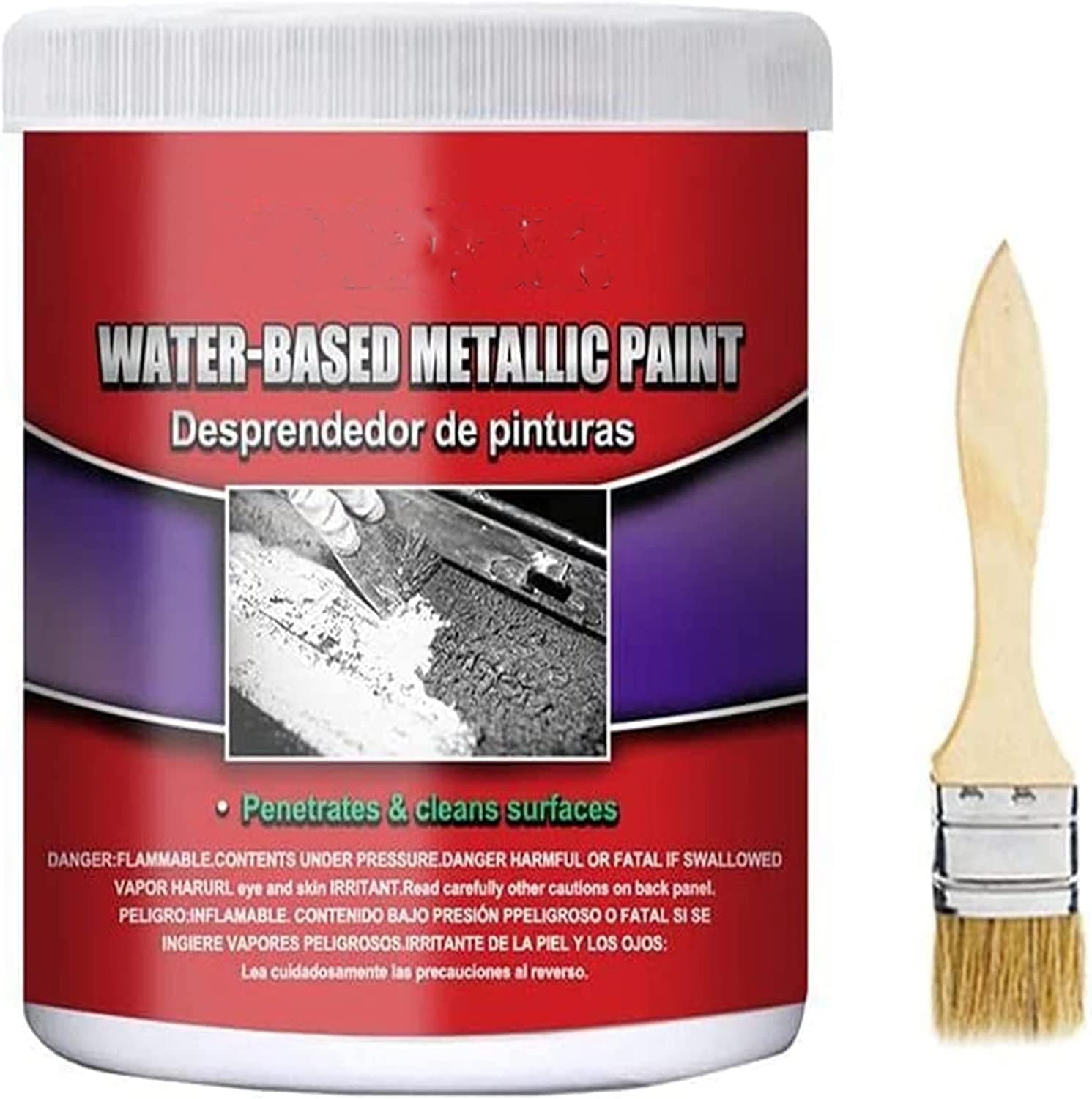 Abhaymart Premium Metal Rust Remover Liquid - 300ml | Fast-Acting Rust Dissolver for Steel, Iron, and More | Corrosion Treatment Solution (Pack of 1)