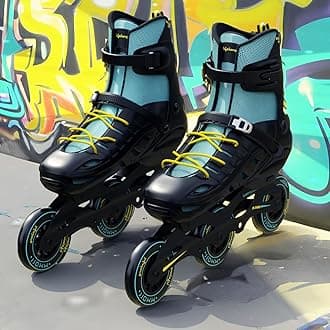 Lifelong Skating Shoes - Roller Skate Shoes - 4 Wheels Inline Skates - Skating Shoes for Boys & Girls - Skate Scooter - Liner Skates - Roller Shoes