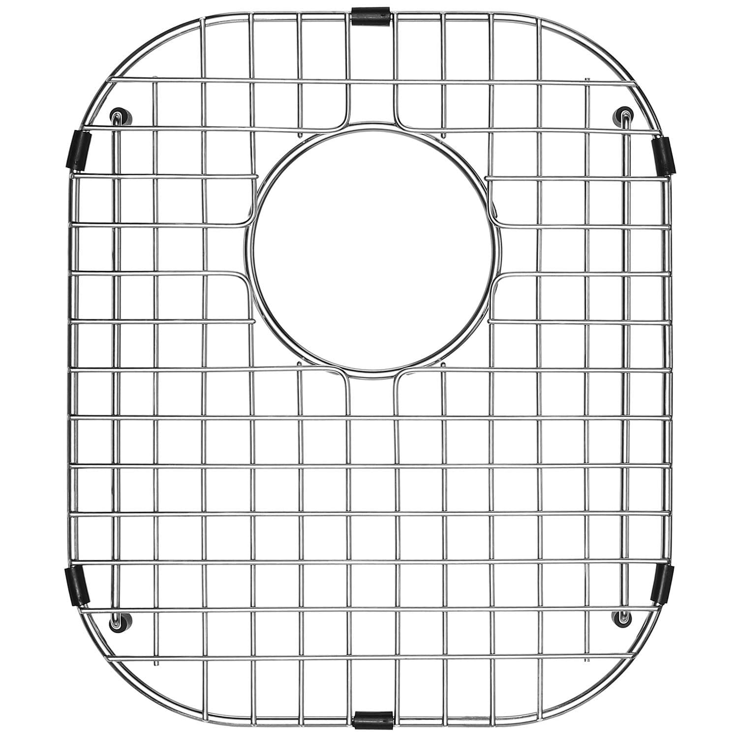 Serene Valley Sink Protector and Kitchen Sink Bottom Grid NDG1518, 304 Premium Stainless Steel, dim 12? x 14 1/8?