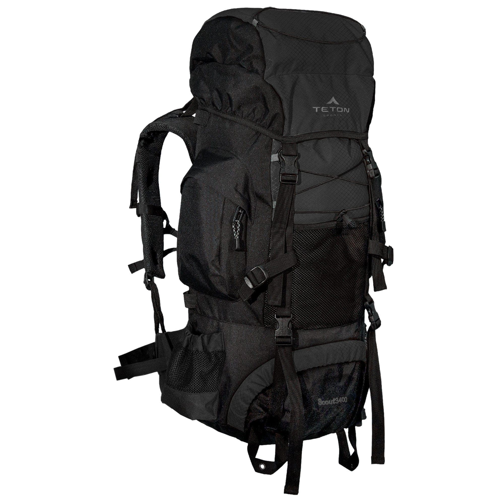 TETON Sports Scout 3400 Internal Frame Backpack; High-Performance Backpack for Backpacking, Hiking, Camping