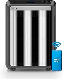 9800 True Hepa 4-Stage Air Purifier with WiFi and PlasmaWave, 500 Sq.Ft, Black, Large