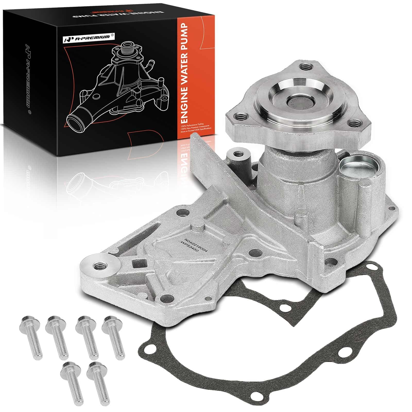 A-Premium Engine Water Pump with Gasket Compatible with Ford Escape 2017-2019 Fusion 2014-2020 1.5L Replace# DS7Z8501D, DS7Z8501E