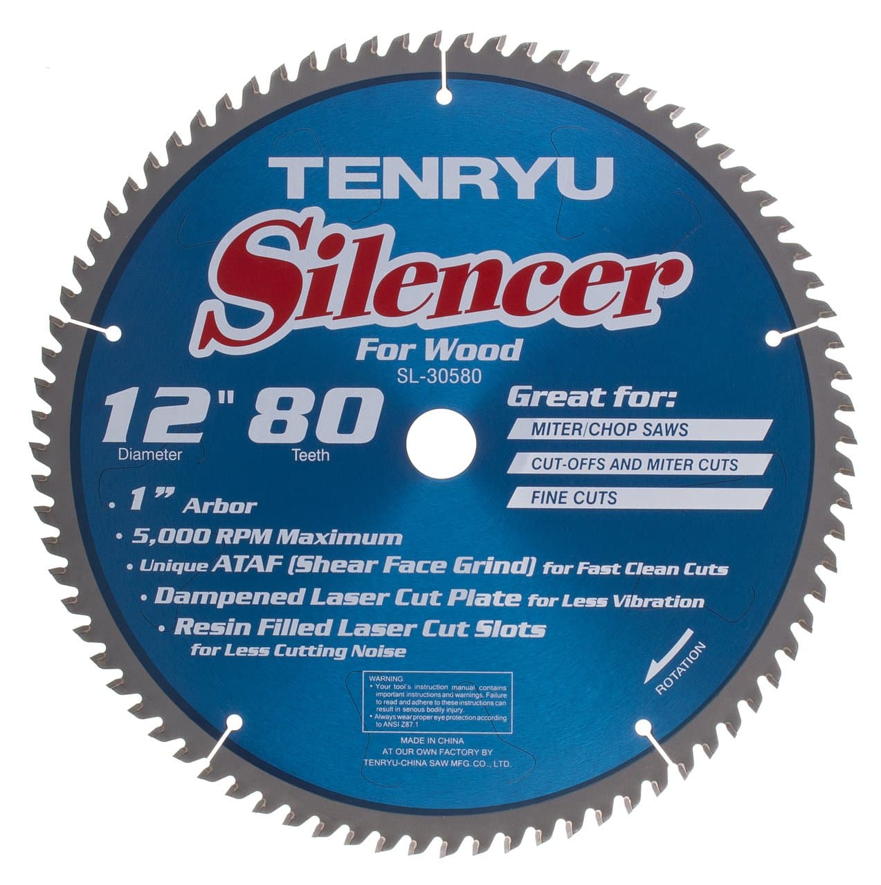 TenryuSL-30580 12" Saw Blade