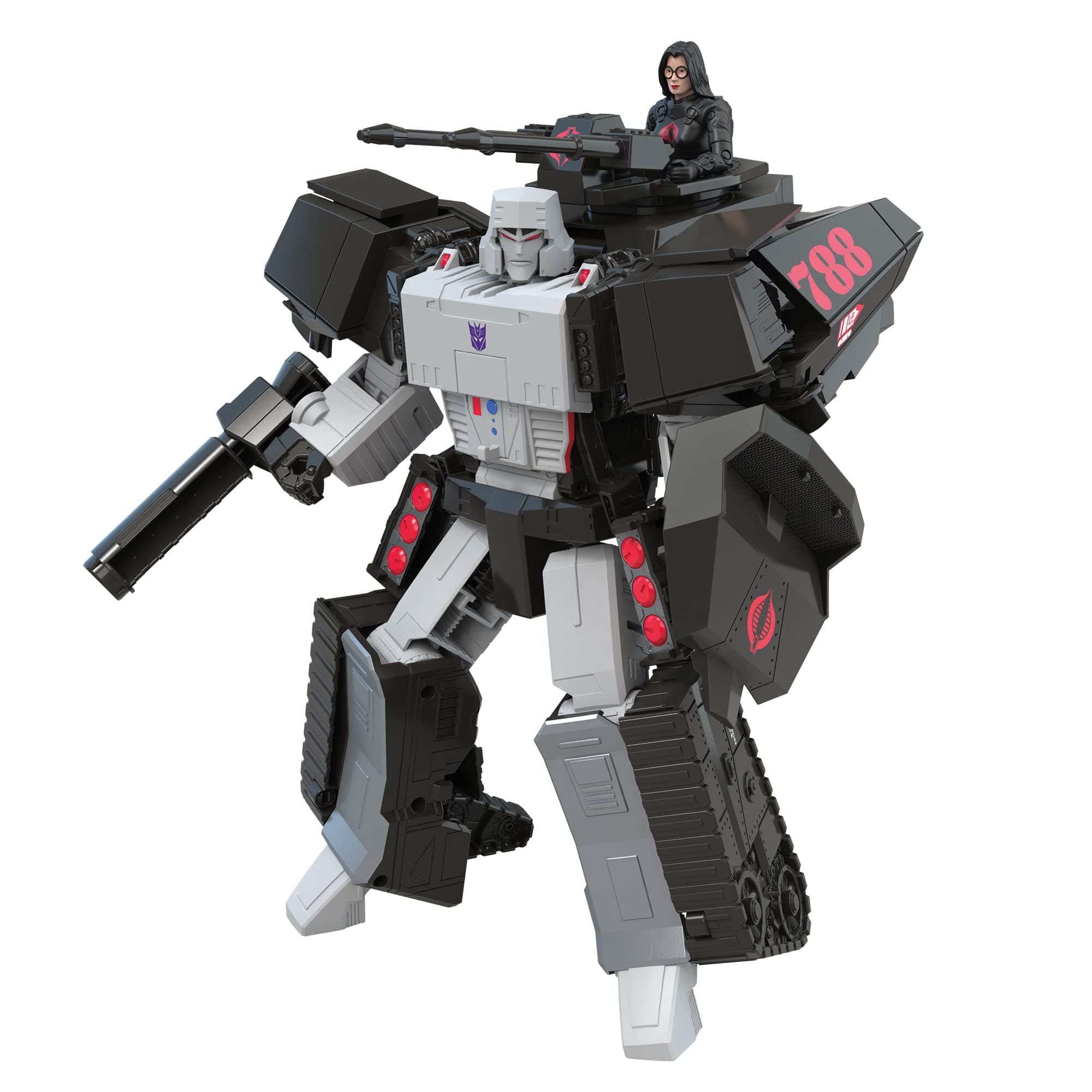 Generations Collaborative: G.I. Joe Mash-Up, Megatron H.I.S.S. Tank & Baroness, Age 8 and Up Multicolor F3983