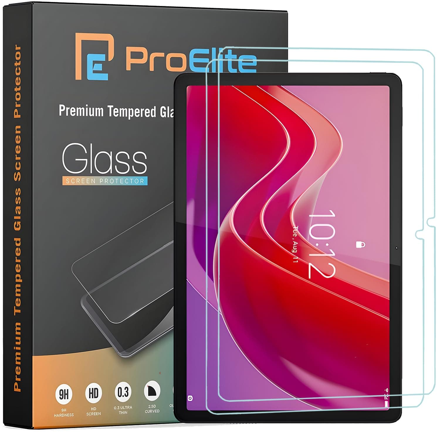 ProElite Tempered Glass Screen Protector for Lenovo Tab M11, Premium Tempered Glass Screen Protector for Lenovo Tab M11 11 inch [2 Pack]