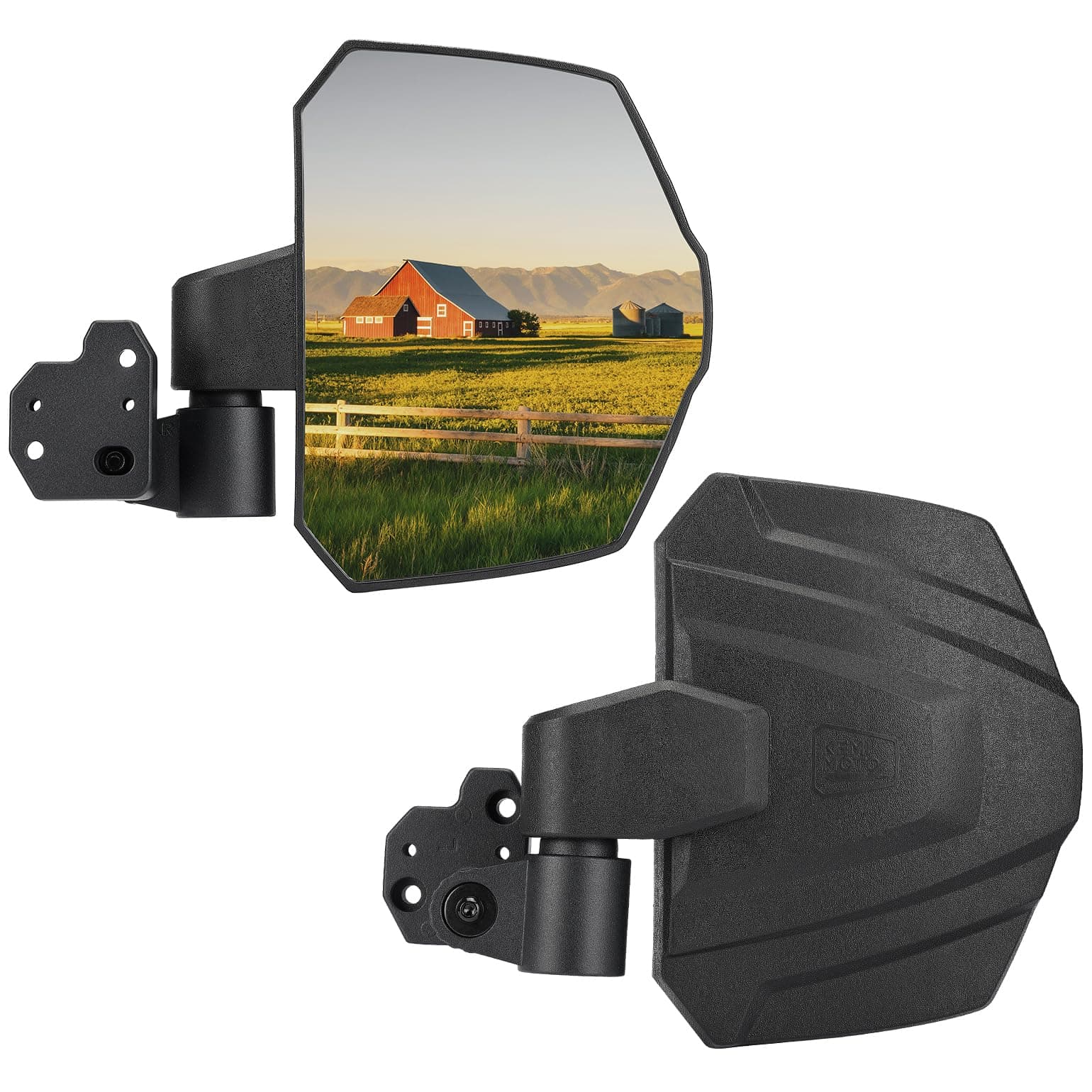 KEMIMOTO UTV Side Mirrors, Compatible with Can-Am Defender HD5 HD7 HD8 HD9 HD10 and MAX Models, OE Replace 715002459