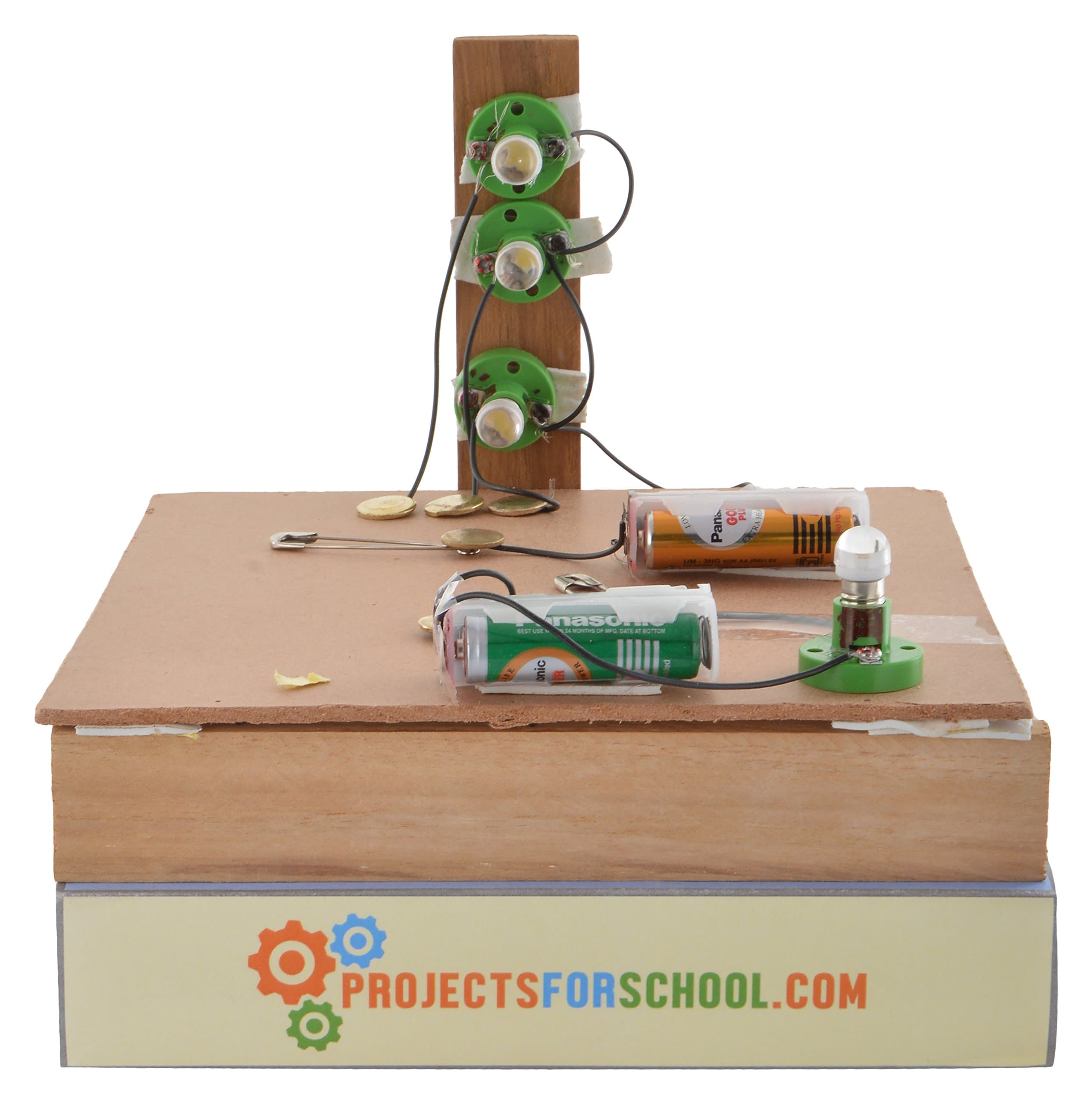 Jumbo Electricity 5 In1 School Science Project Working Model, DIY Kit, Science Game (Multicolored)