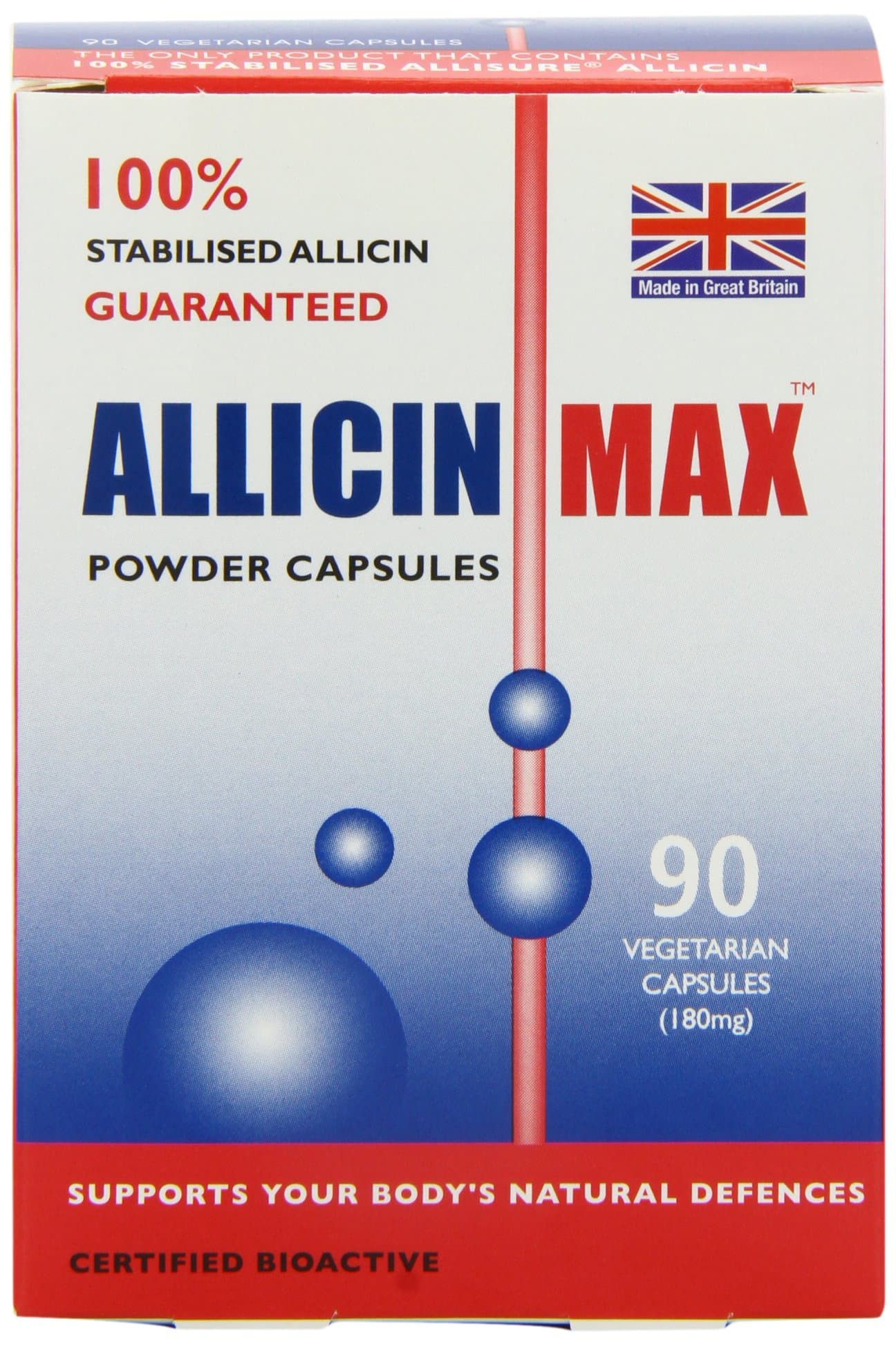 Allicin Max 100% Pure Allicin 30 veg caps