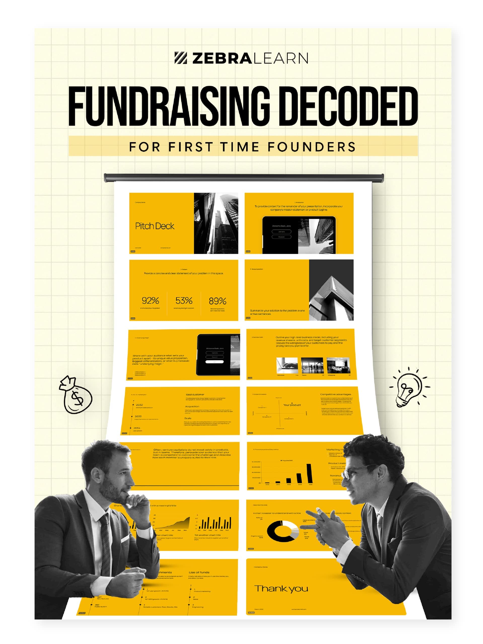 Fundraising Decoded: For First Time Founders & Entrepreneurs | A Guide for Startup Founders on Navigating of Raising Capital, Venture Deals, Valuations, Investor Pitch Due Diligence | ZebraLearn Book Hardcover – January 1, 2023
