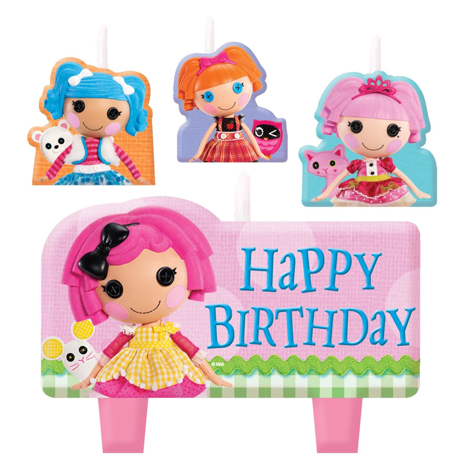 Cake Candle Set | Lalaloopsy Collection | Party Accessory