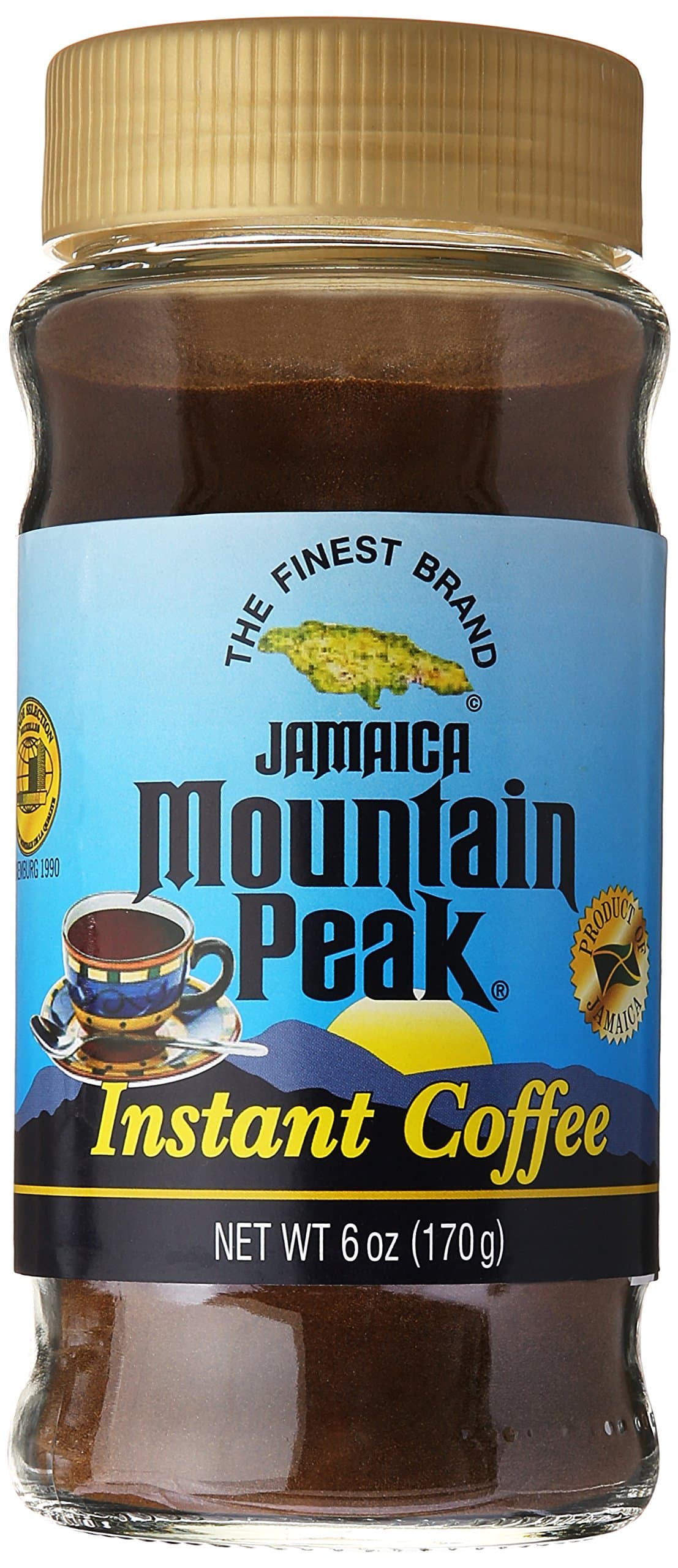 Jamaica Mountain Peak Instant Coffee 6 OZ