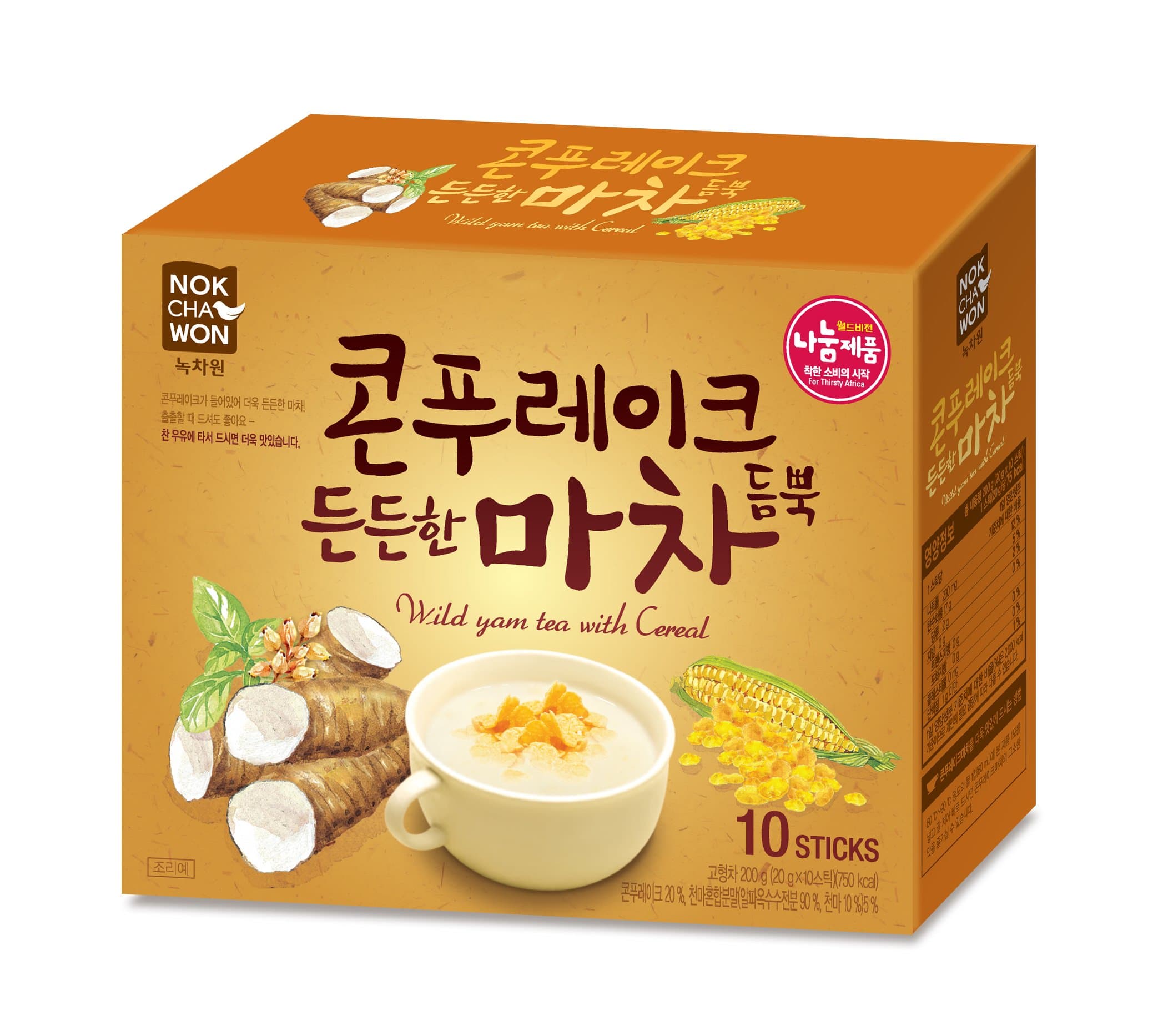Nokchawon Wild Yam Tea with Cereal