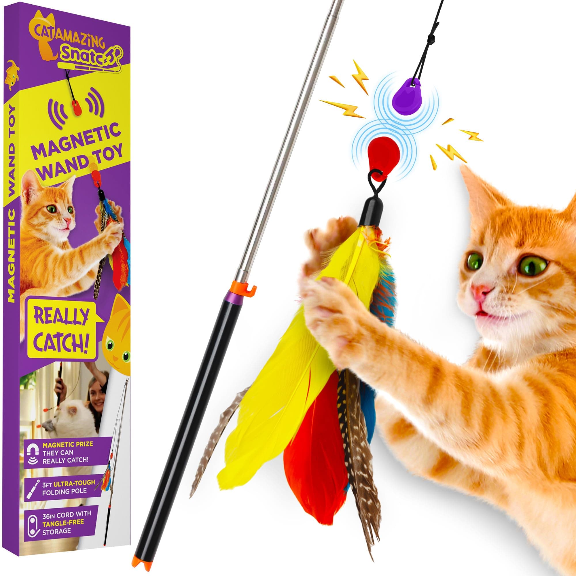 Cat Amazing – Toy Teaser Wand
