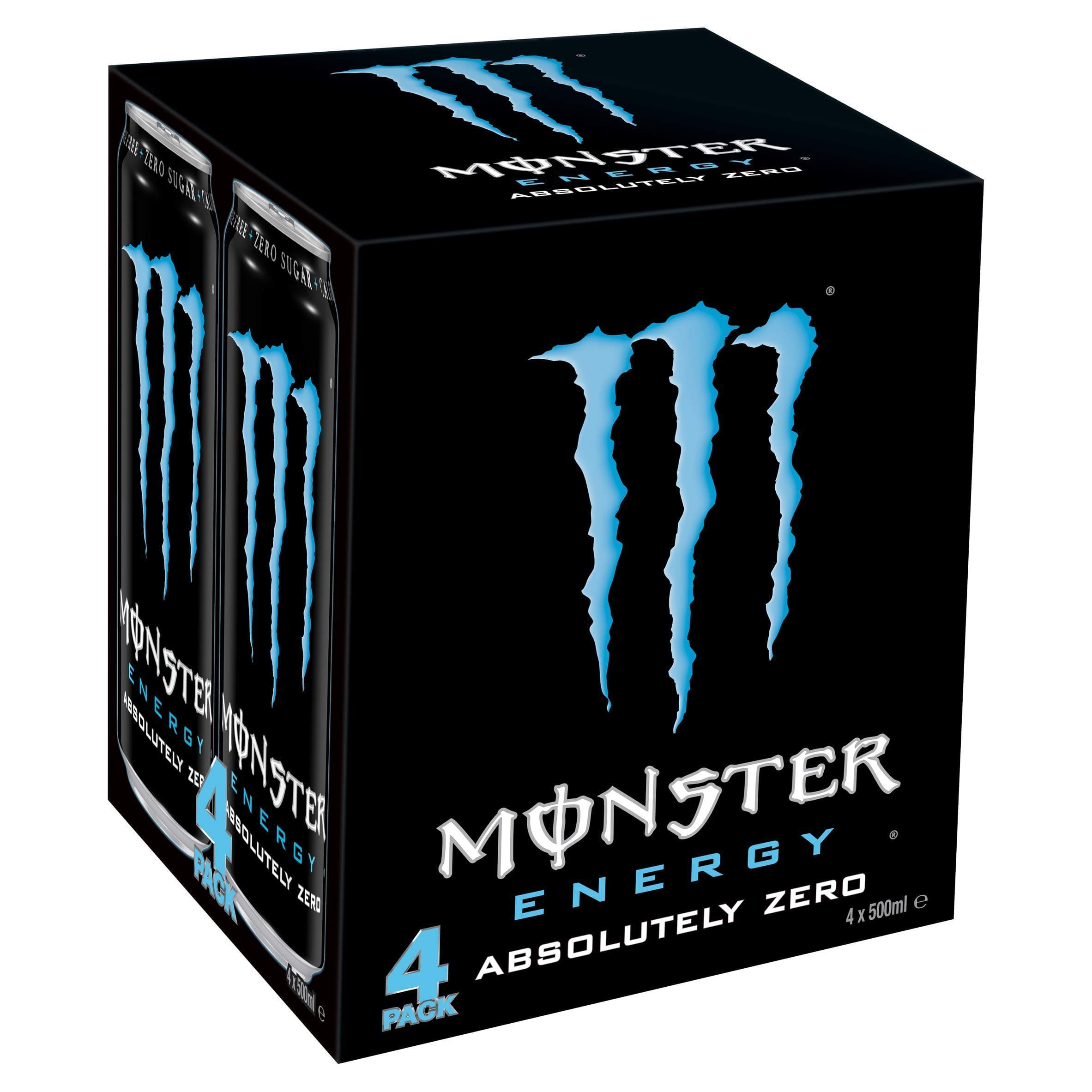 Monster Energy Zero Sugar 4 x 500 ml