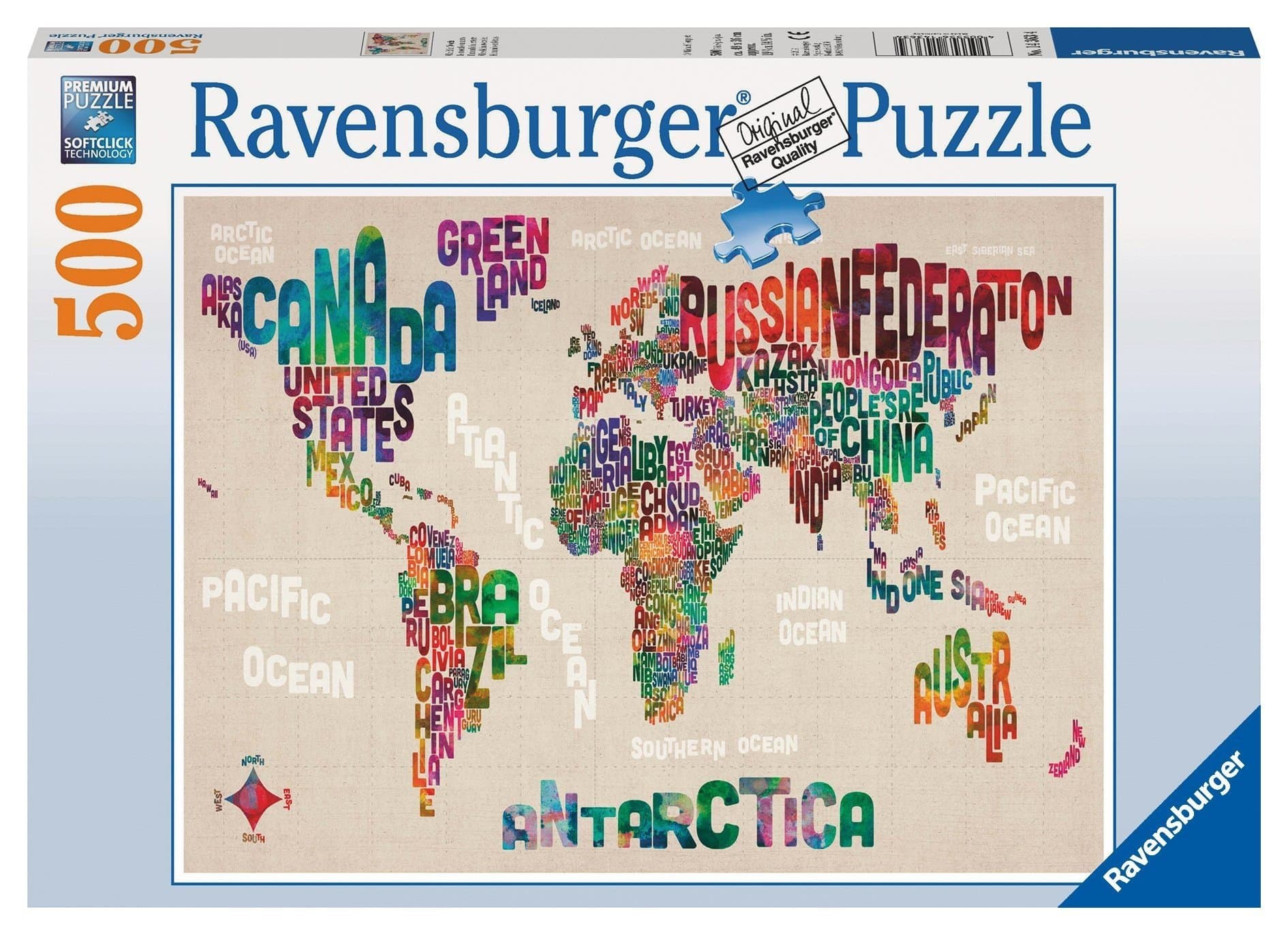 Ravensburger World in Words - Puzzle (500-Piece)