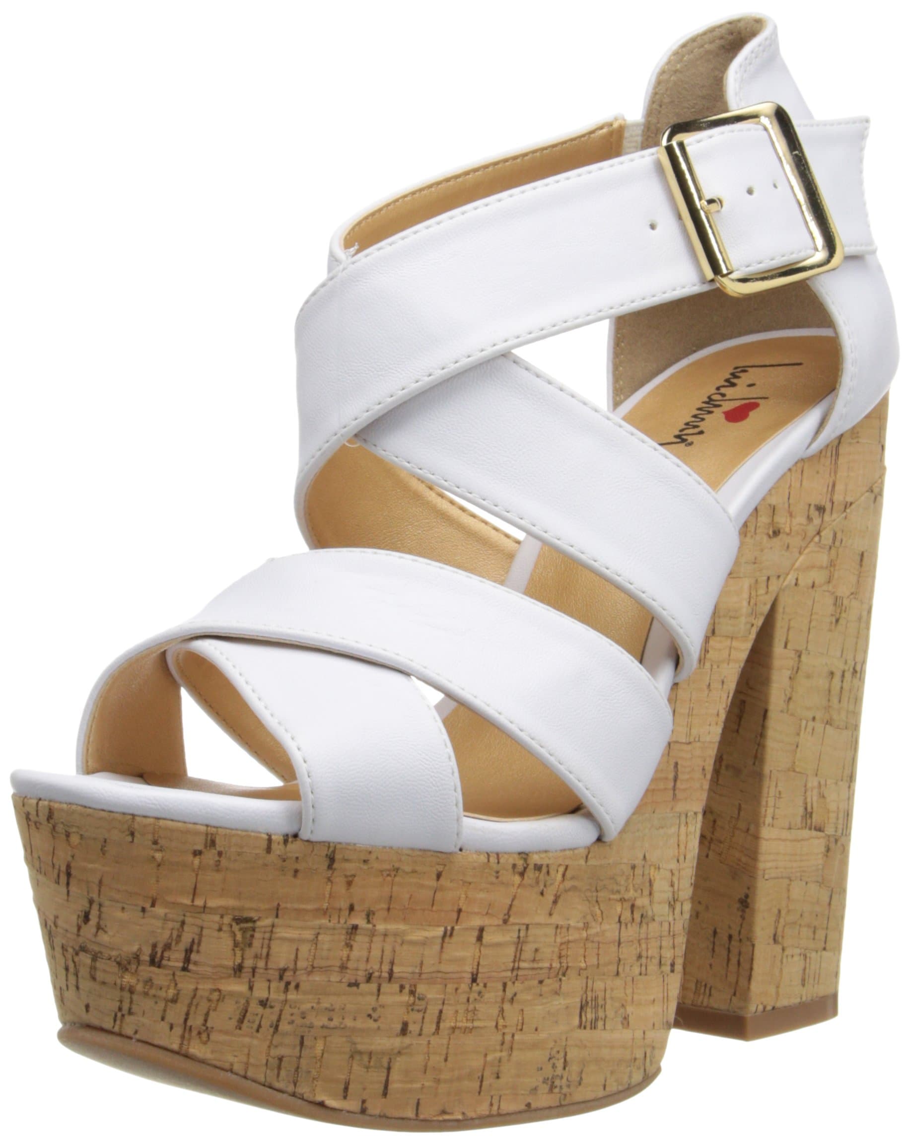 Luichiny Women's Van Buren Imitation Platform Sandal