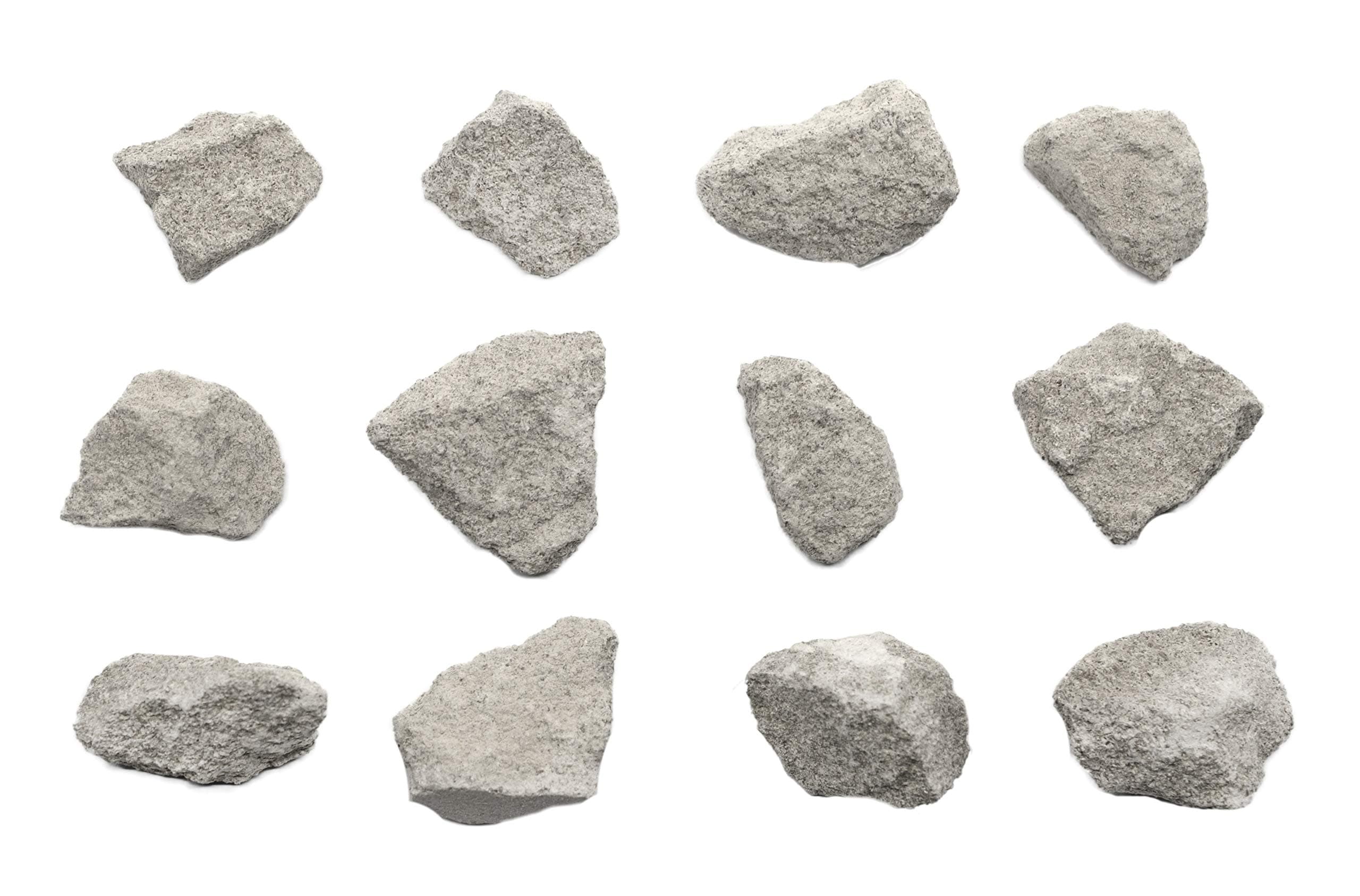 EISCO 12PK Oolitic Limestone, Sedimentary Rock Specimens - Approx. 1" - Geologist Selected & Hand Processed - Great for Science Classrooms - Class Pack
