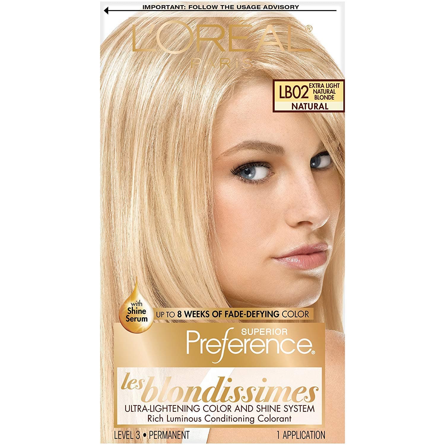 L'ORÉALParis PREFERENCE #LB-02 X-LT NAT BLND (Pack of 3)