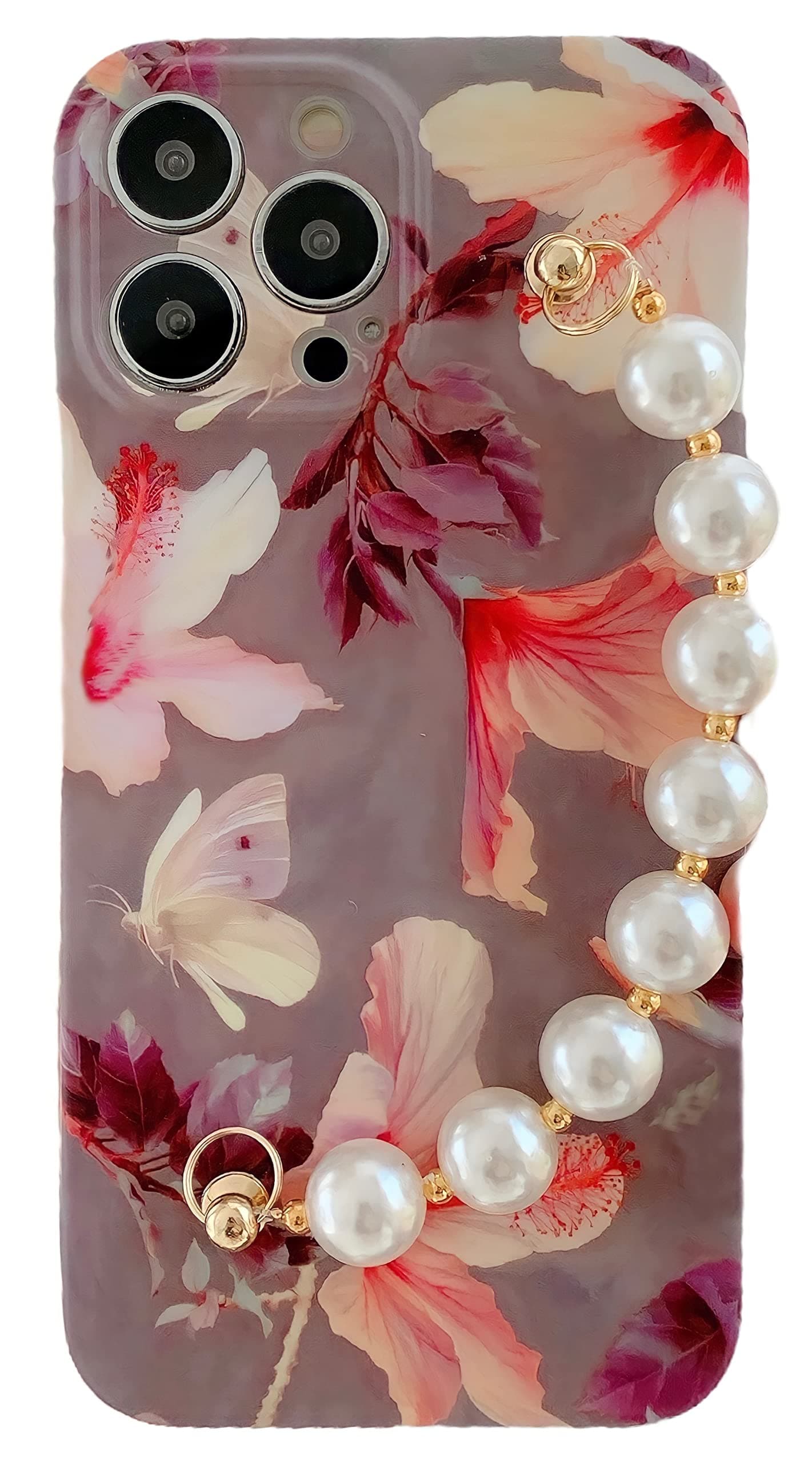 iPhone 13 Pro Max Case, Marble Cover, Tempered Glass, Flexible Edges, Anti Yellowing Tech, Anti Scratch, (Marble Gray Color)